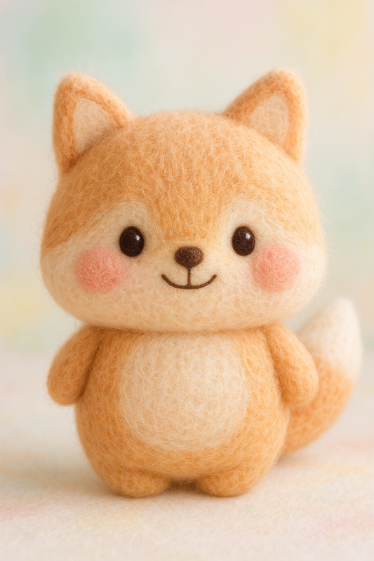 Filo the Fox - front profile - Woobbi