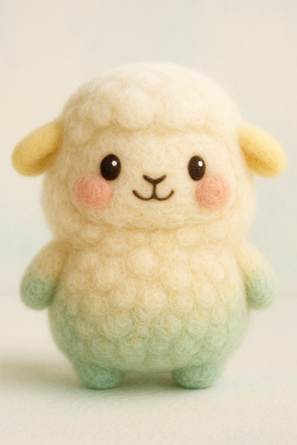 Luma the Sheep - front profile - Woobbi