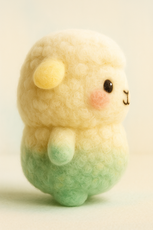 Luma the Sheep - side profile - Woobbi