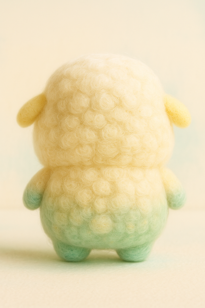 Luma the Sheep - back profile - Woobbi