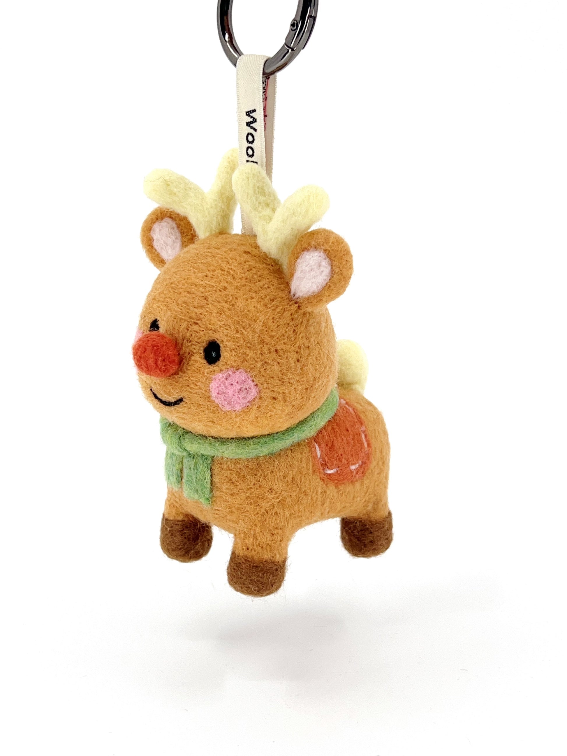 Reindeer Christmas Ornament Charm