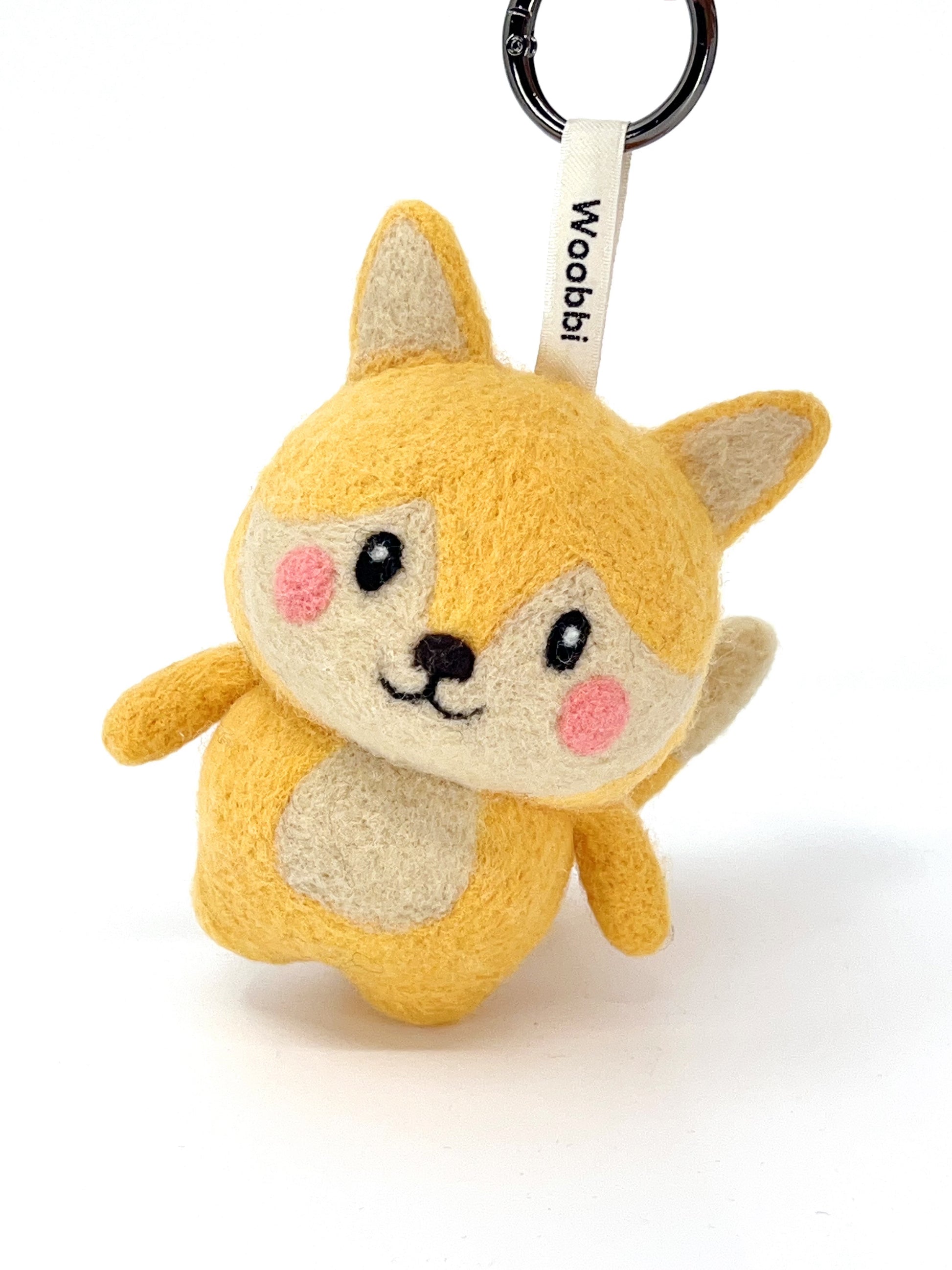 Fox Bag Charm and Wool Craft