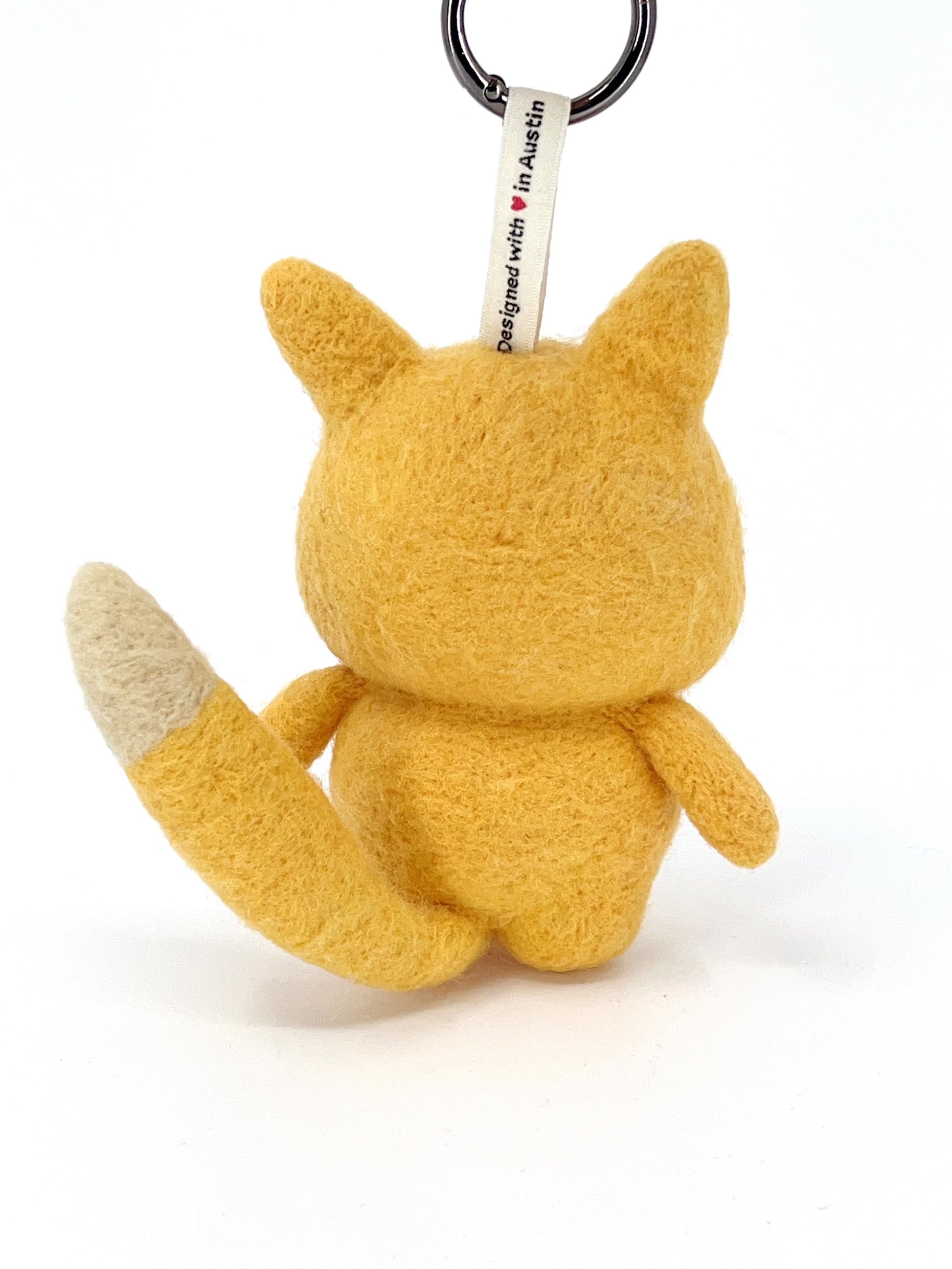 Fox Bag Charm and Wool Craft