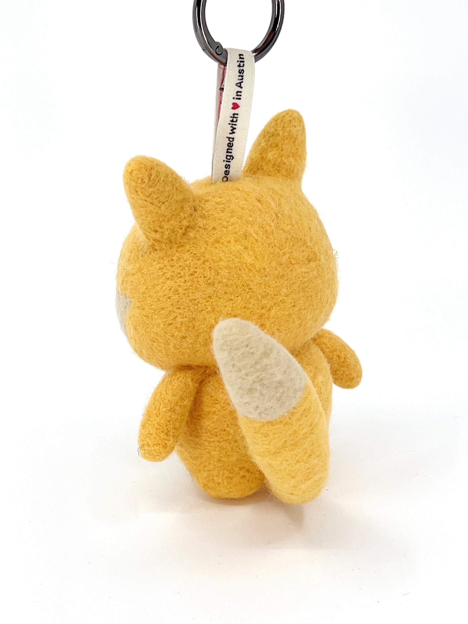 Fox Bag Charm and Wool Craft