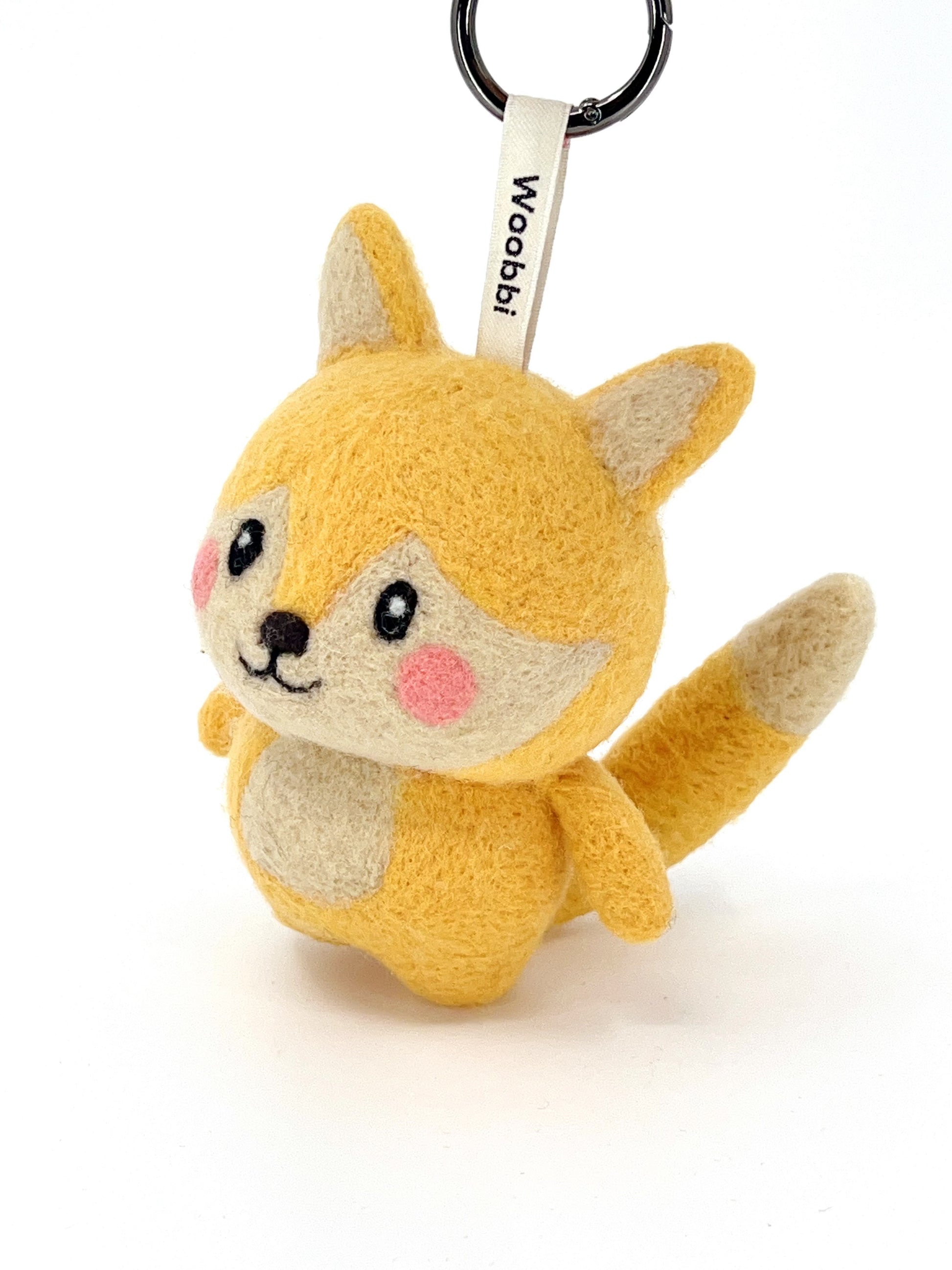 Fox Bag Charm and Wool Craft