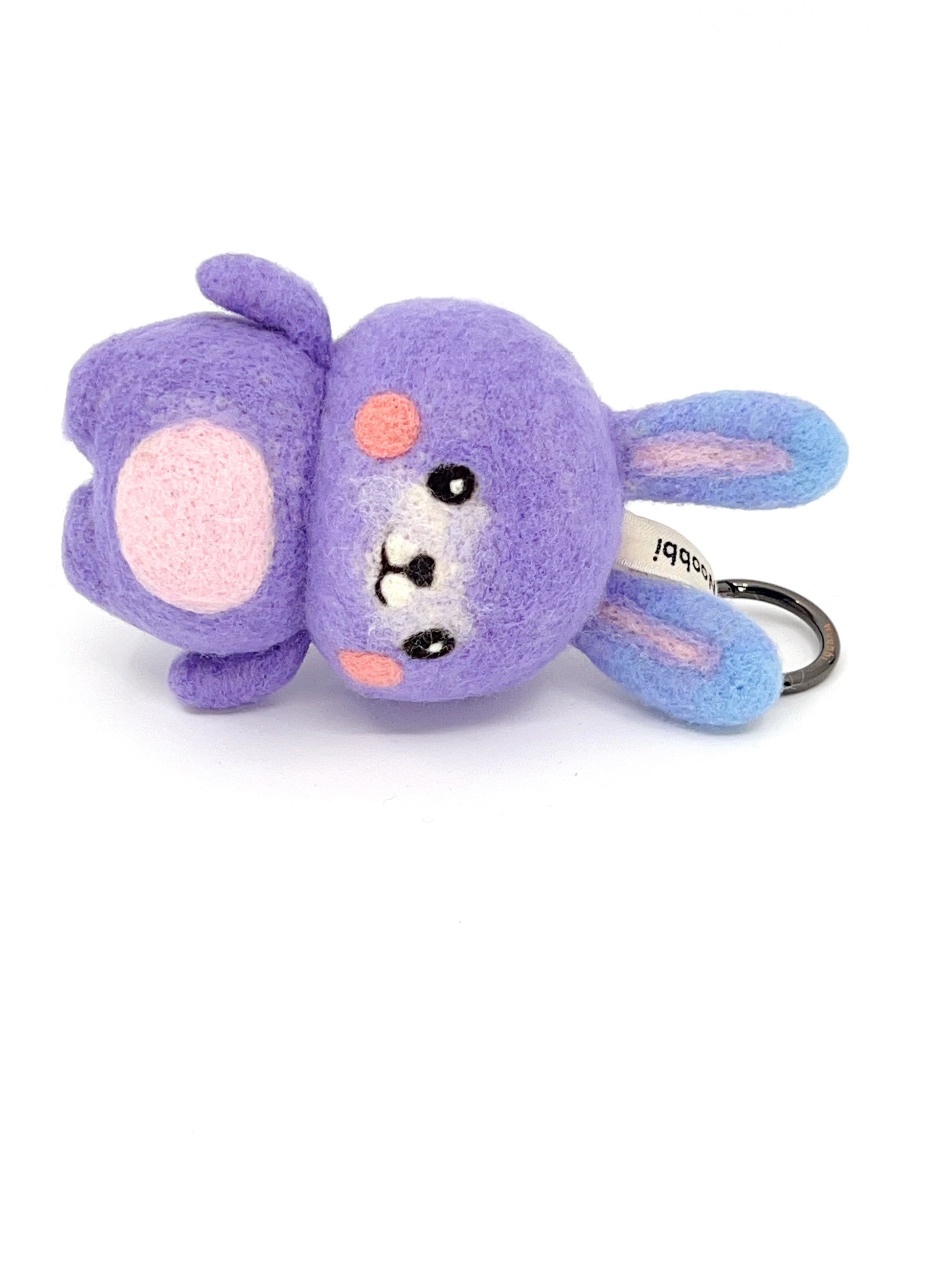 Bunny Bag Charm and Wool Craft