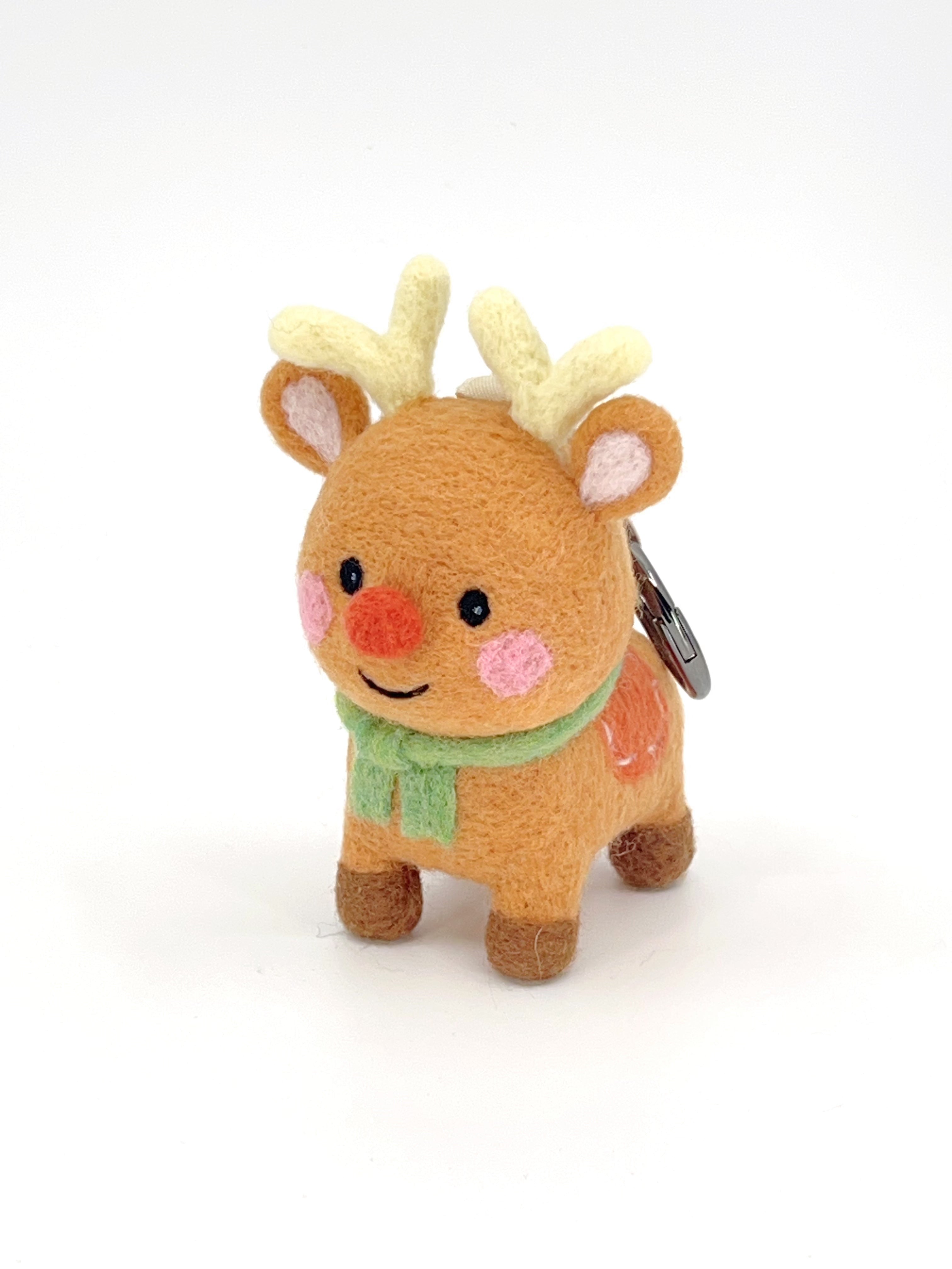 Reindeer Christmas Ornament Charm