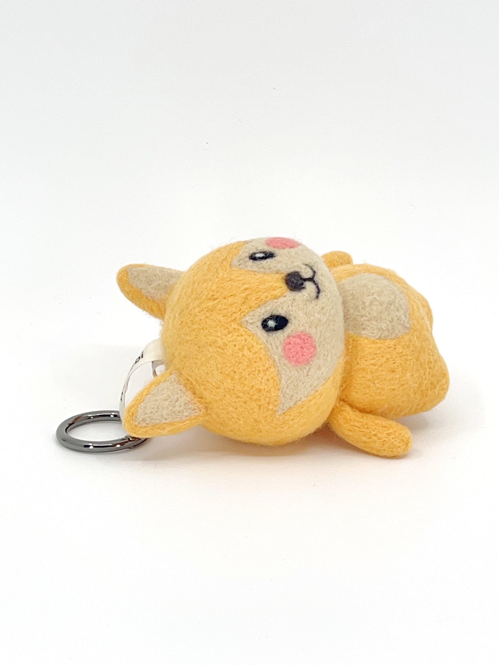 Fox Bag Charm and Wool Craft