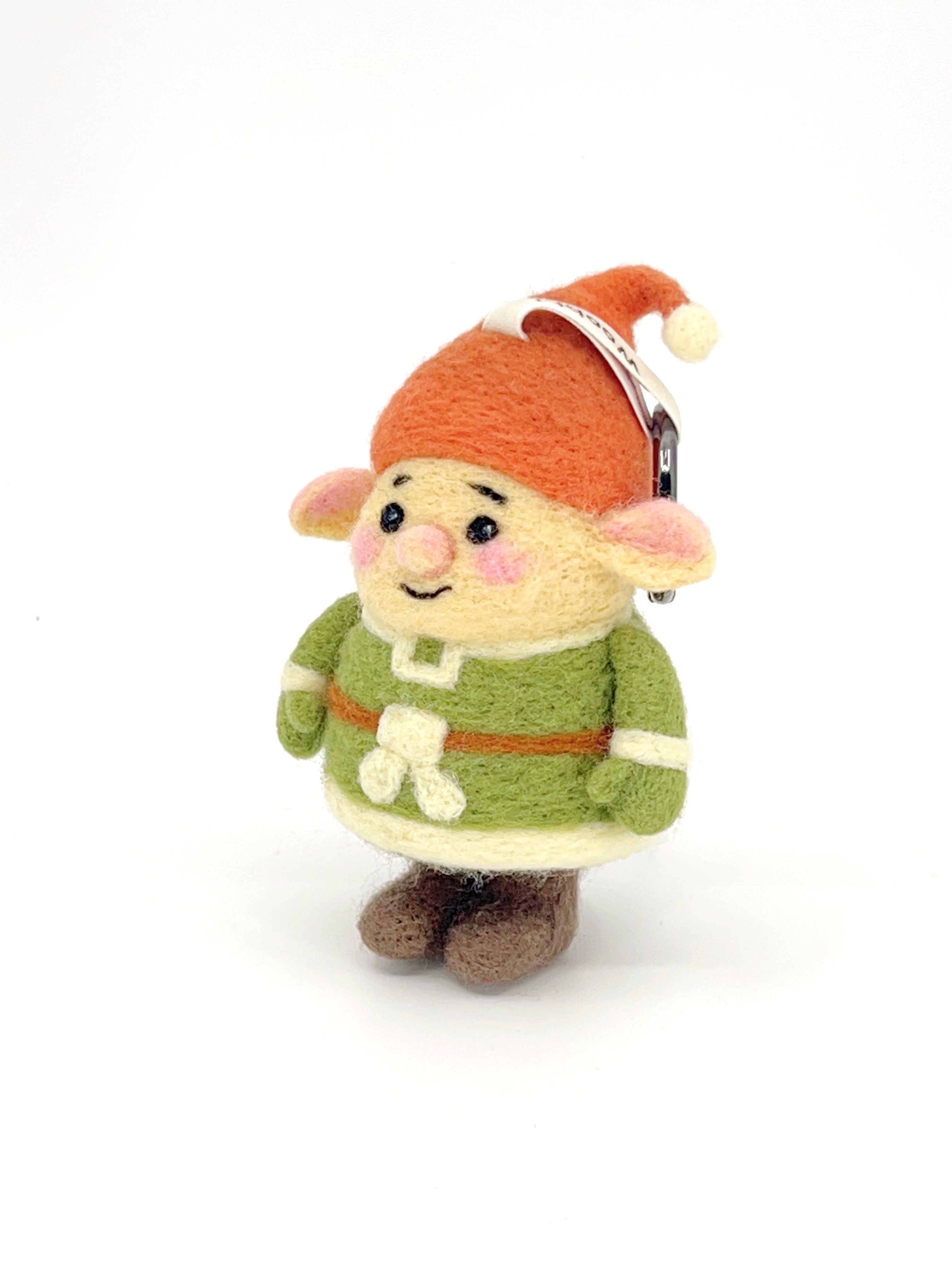 Elf Christmas Ornament Charm