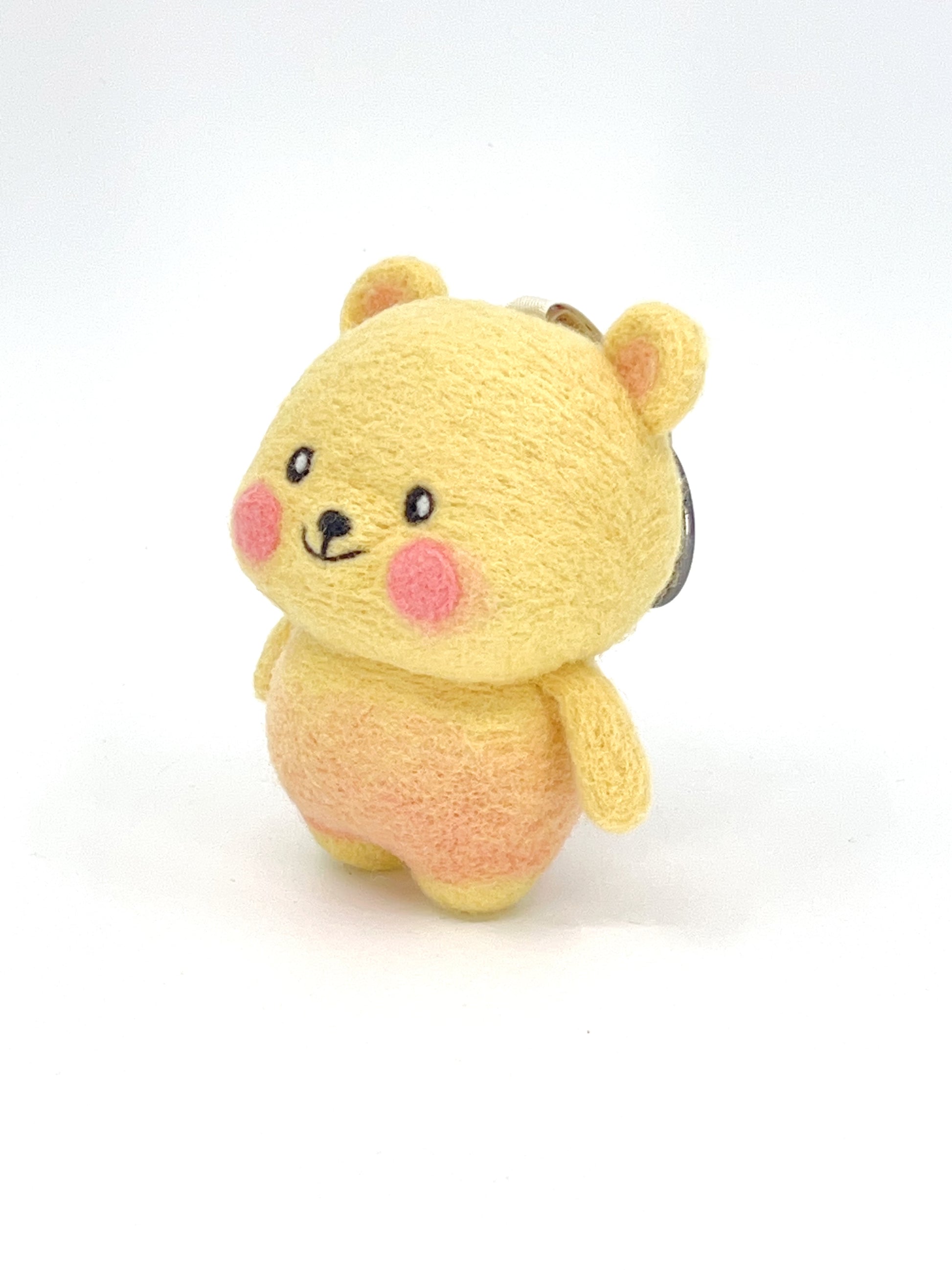 Bear Bag Charm and Wool Craft