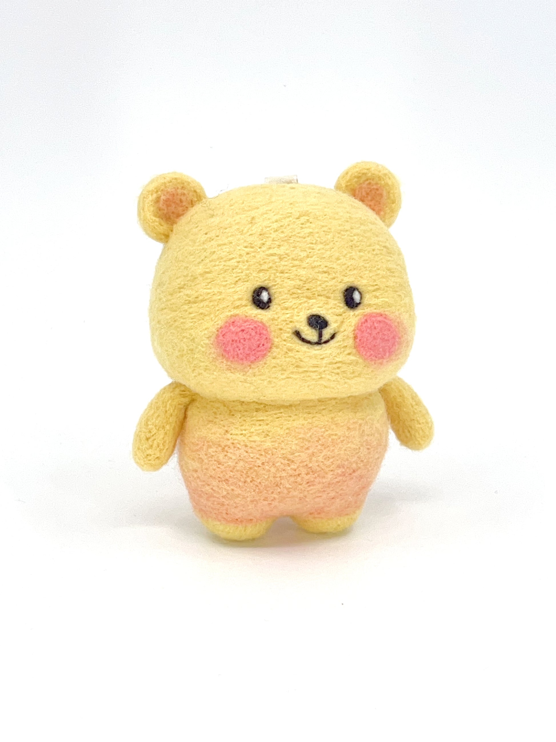 Bear Bag Charm and Wool Craft