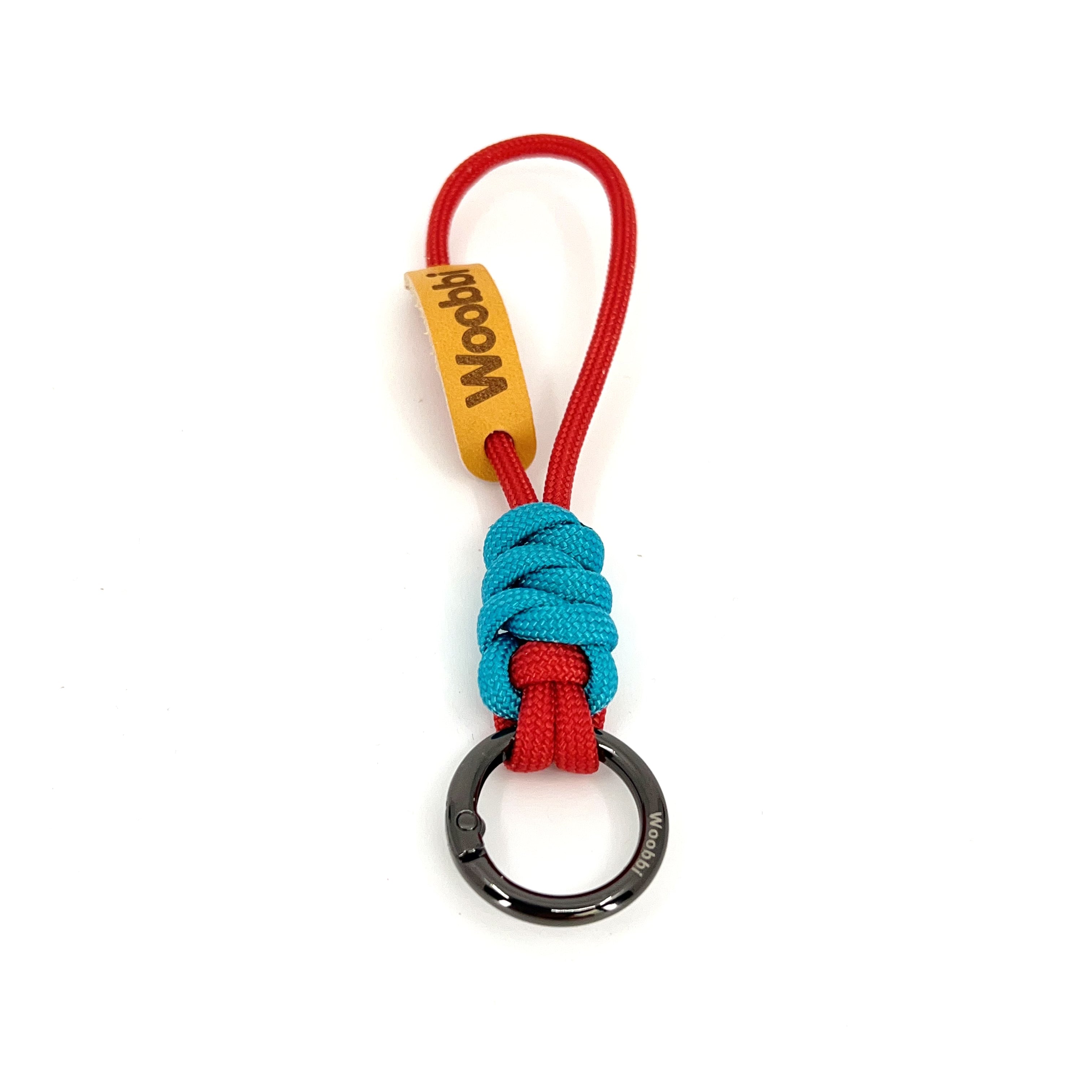 Colorblock Paracord Key Loop