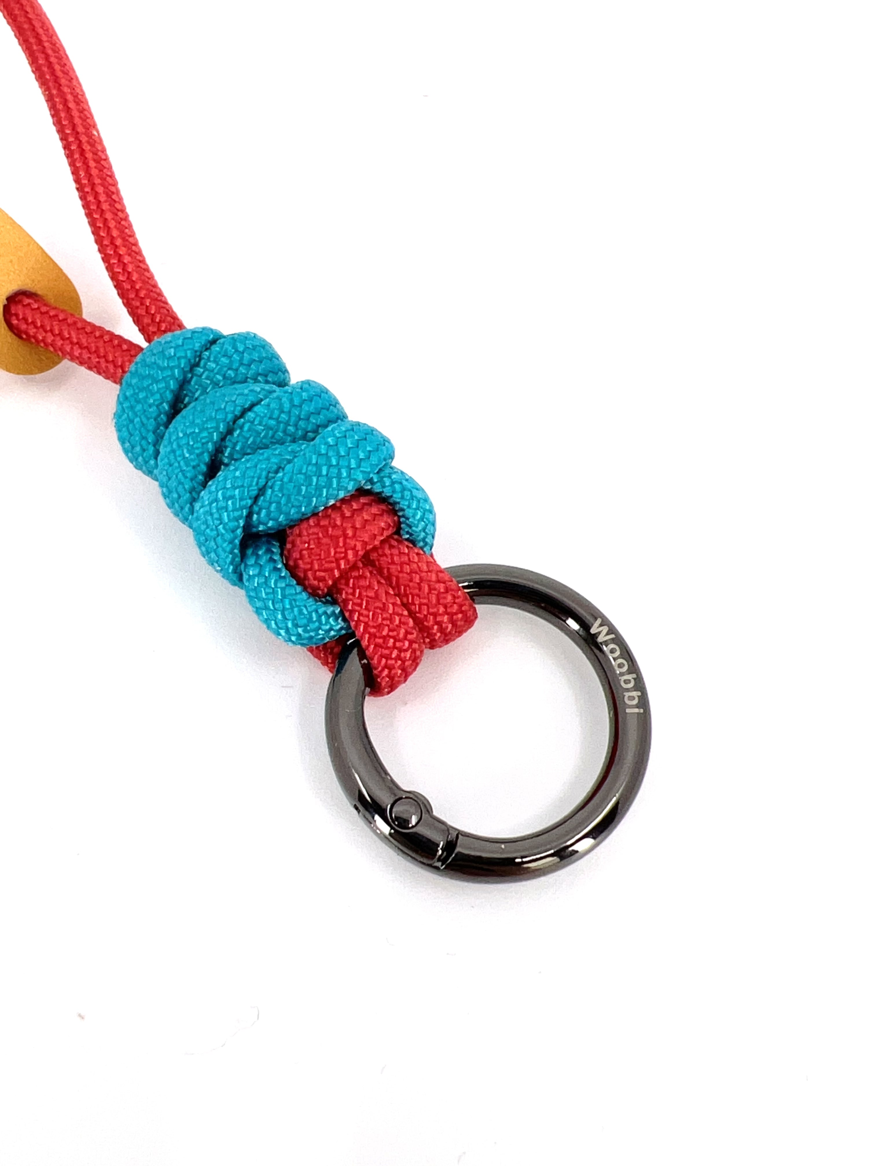 Colorblock Paracord Key Loop