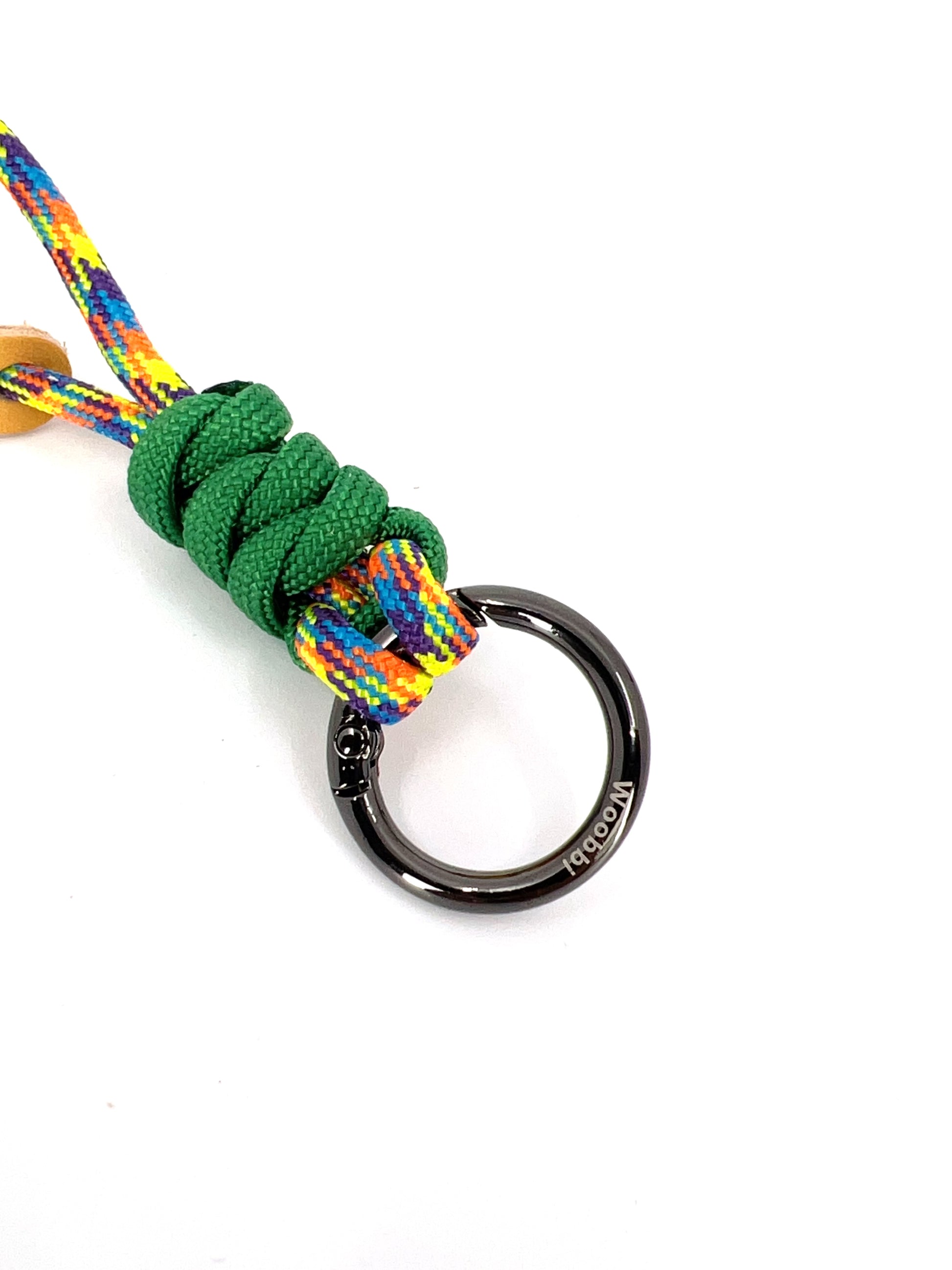 Colorblock Paracord Key Loop