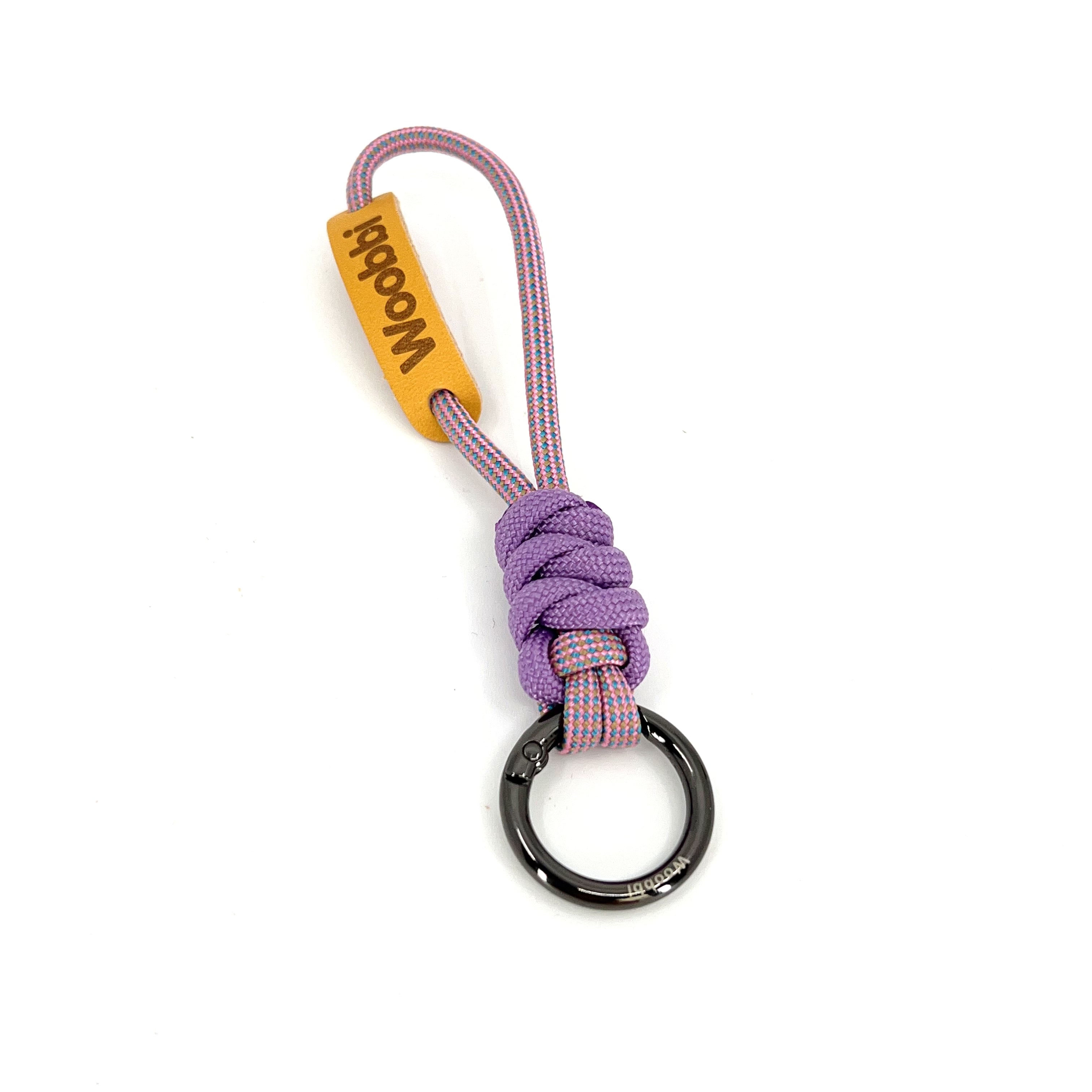 Colorblock Paracord Key Loop