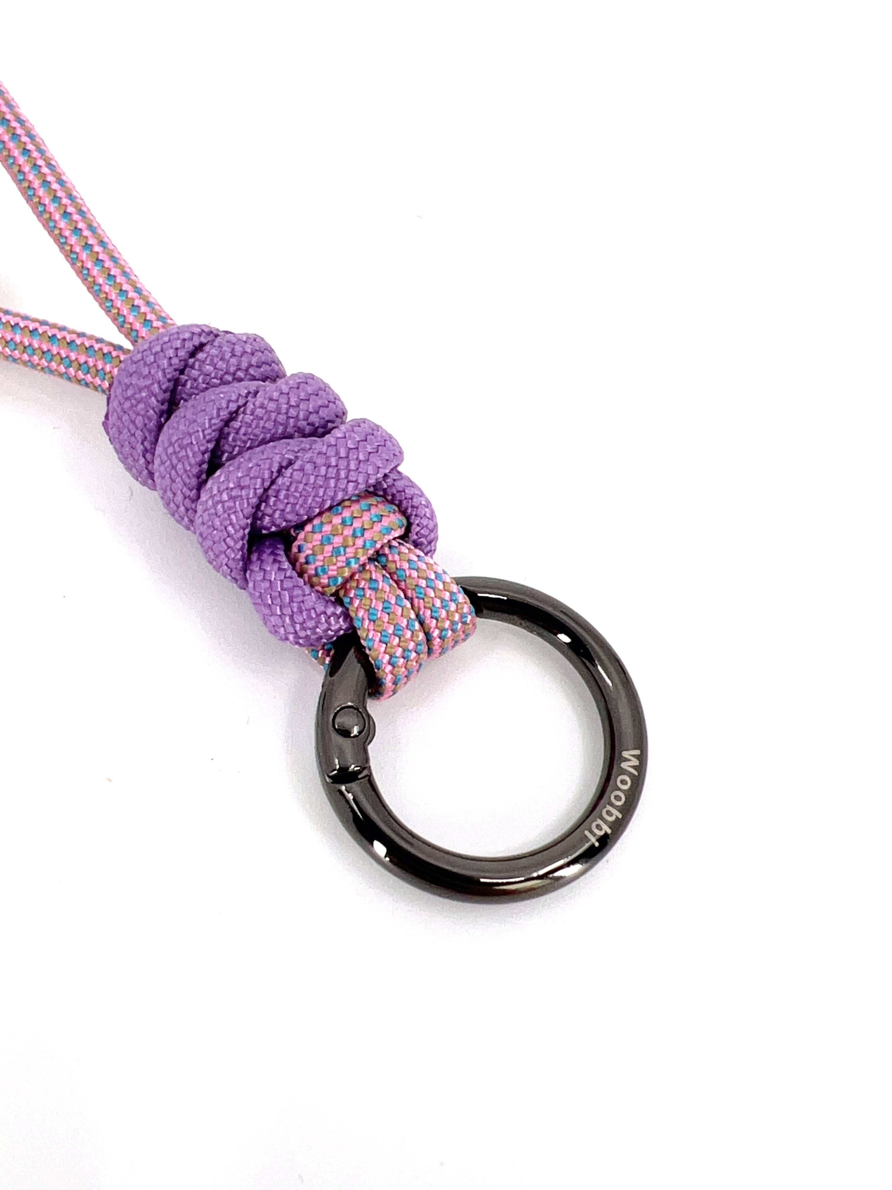 Colorblock Paracord Key Loop