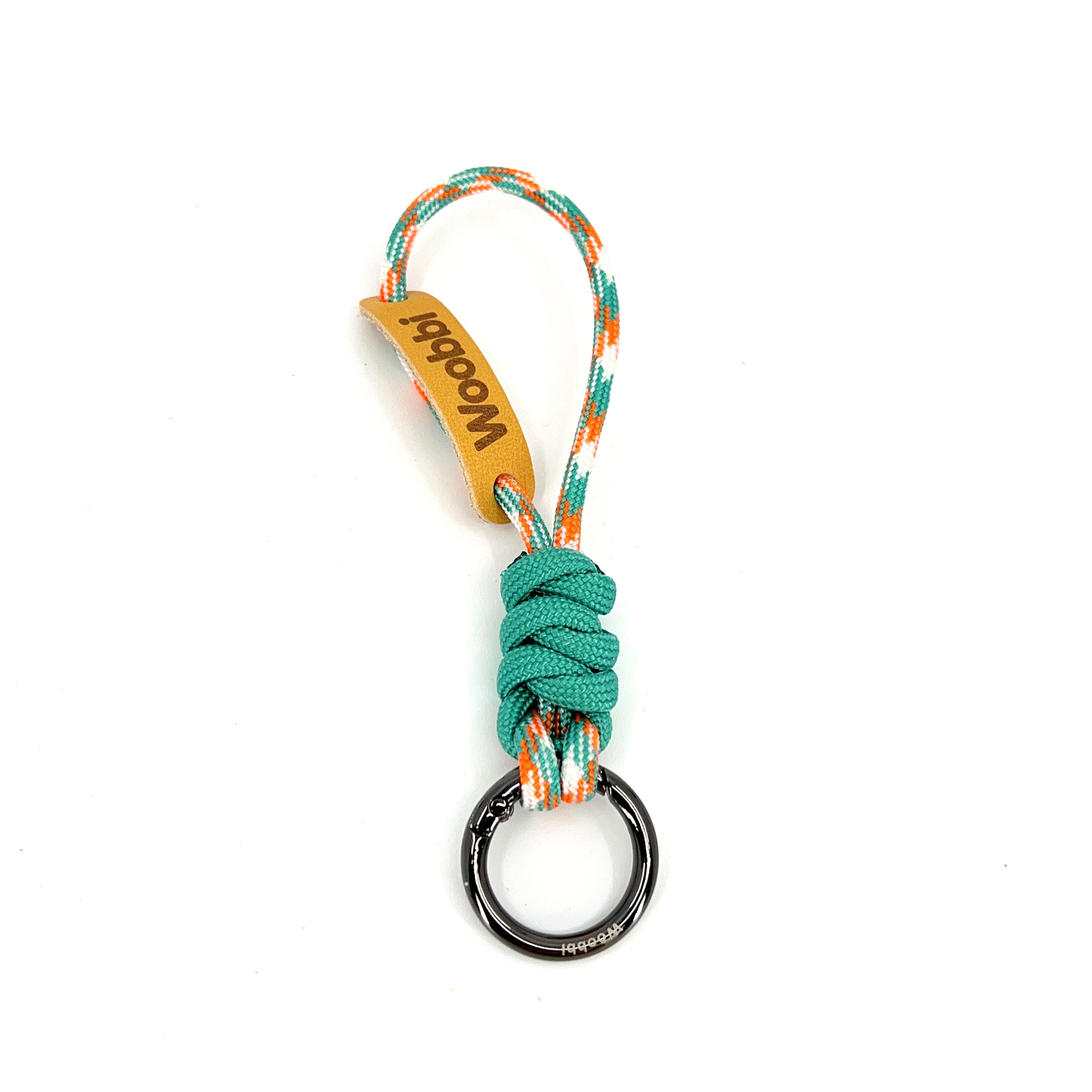 Colorblock Paracord Key Loop