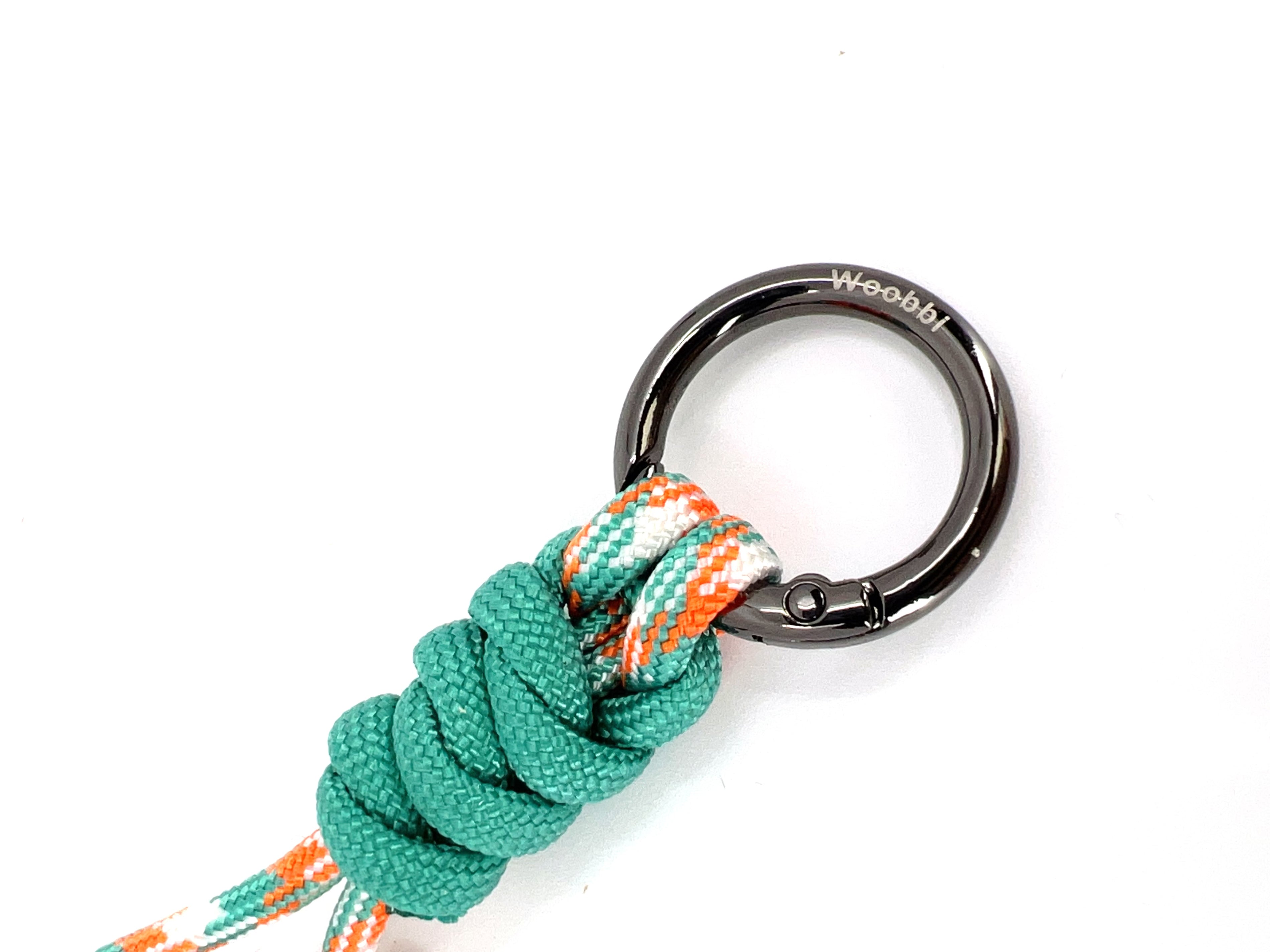 Colorblock Paracord Key Loop