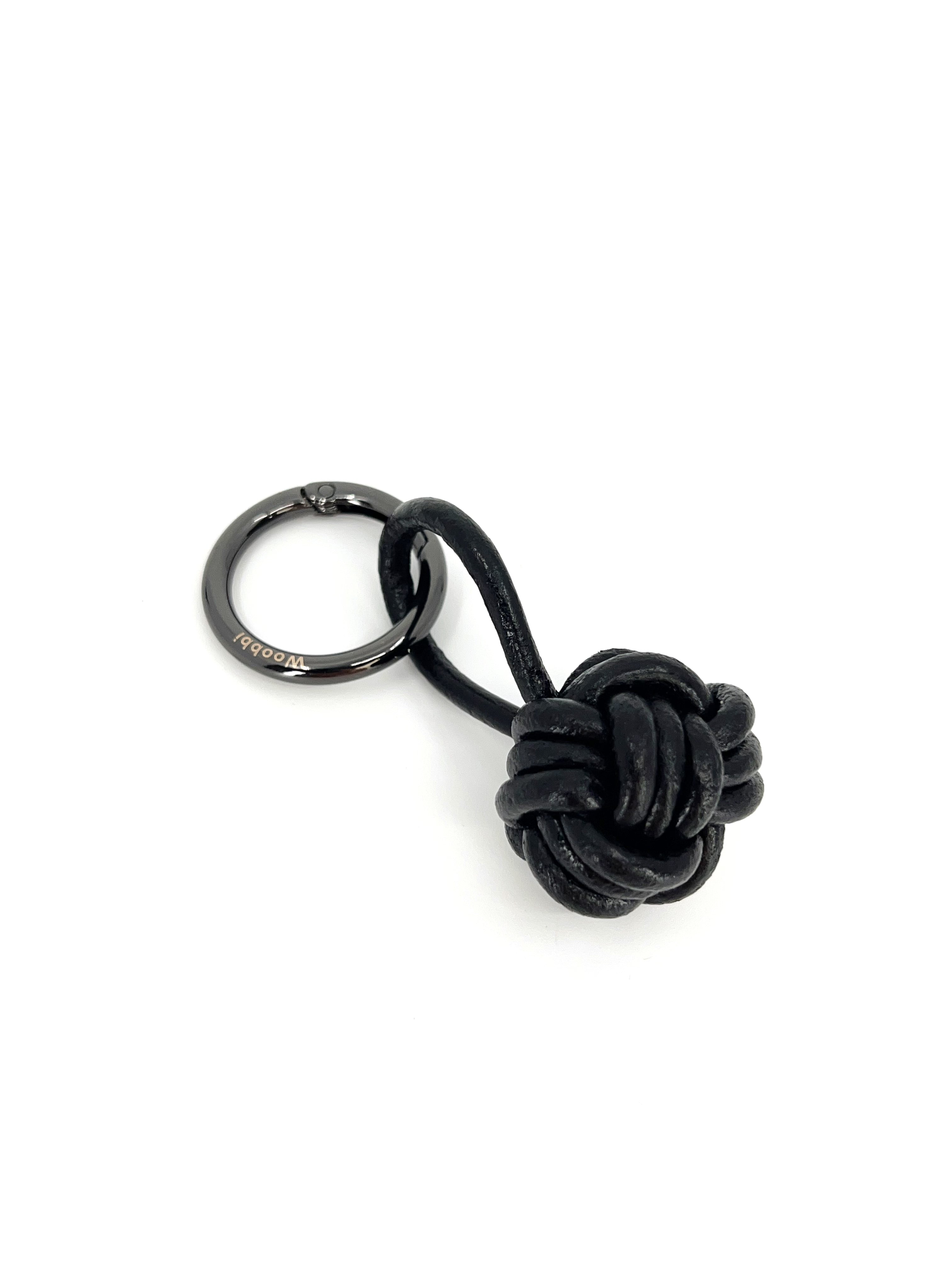 Compact Braided Knot Loop in Cowhide
