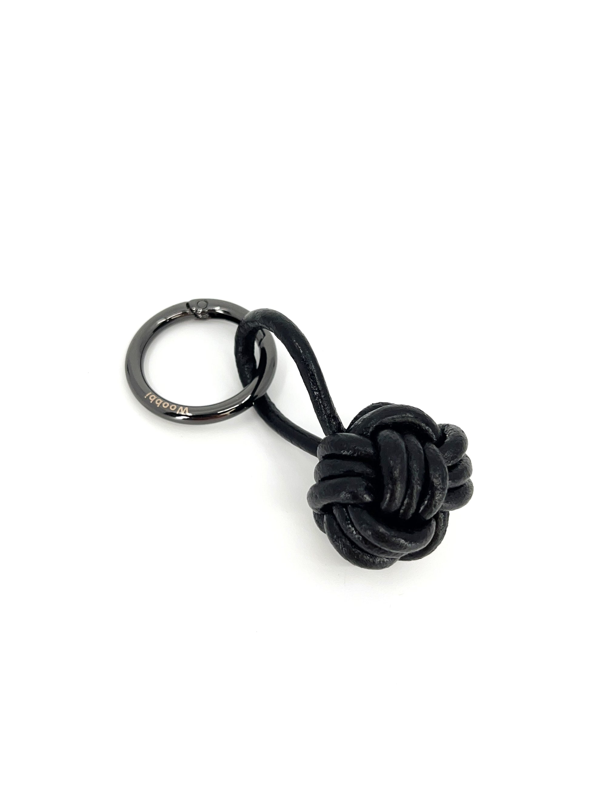 Compact Braided Knot Loop in Cowhide