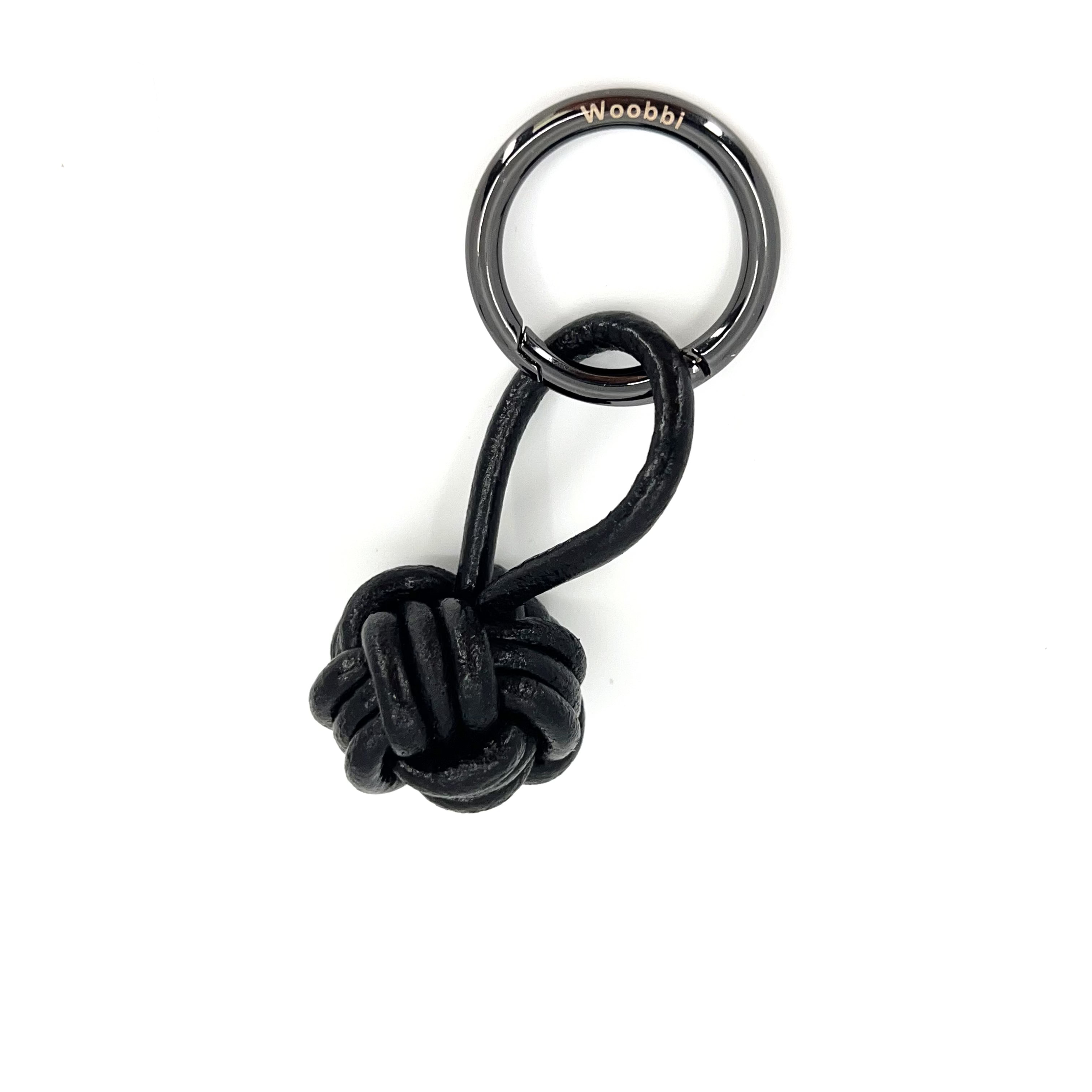 Compact Braided Knot Loop in Cowhide