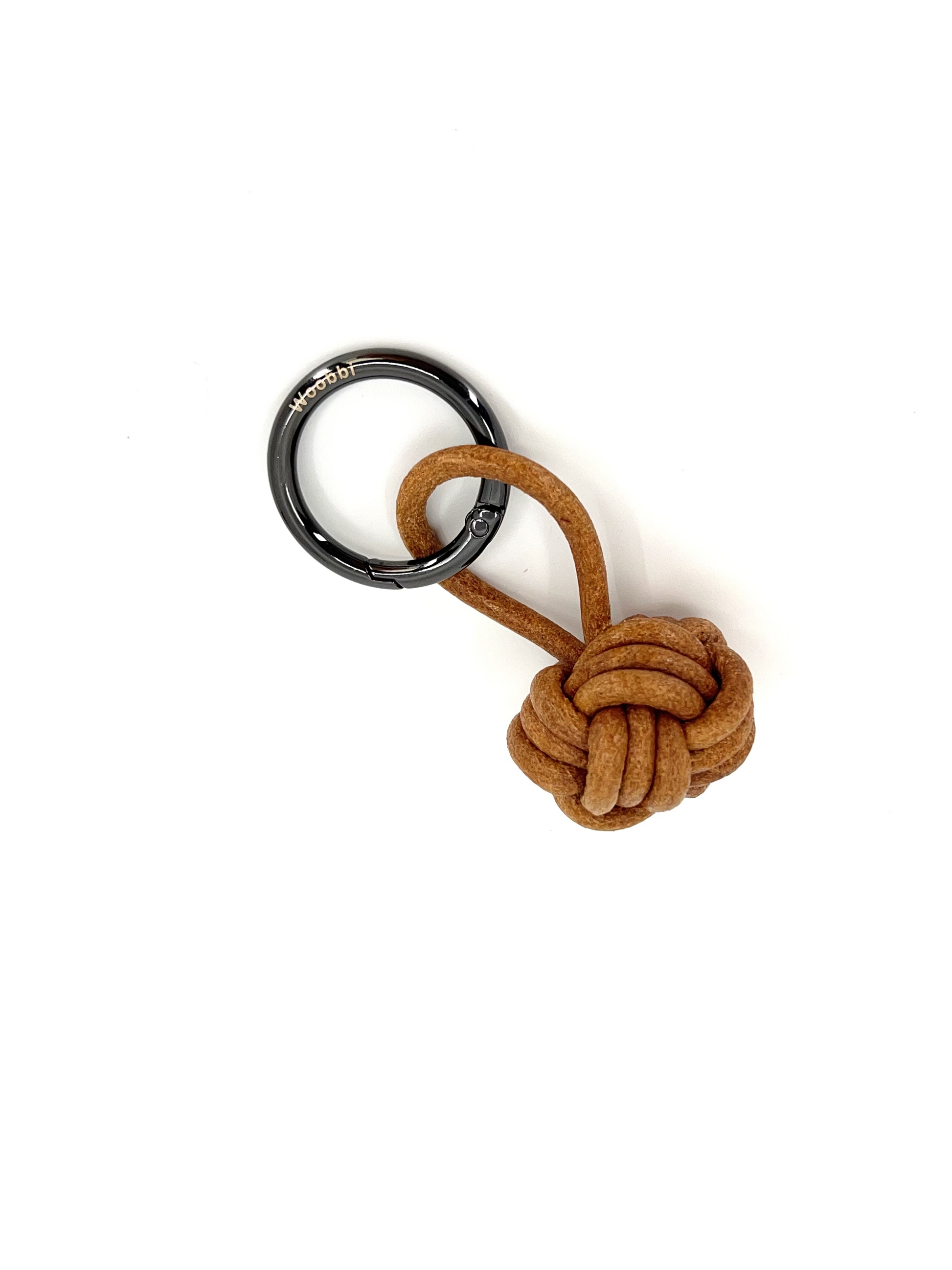 Compact Braided Knot Loop in Cowhide
