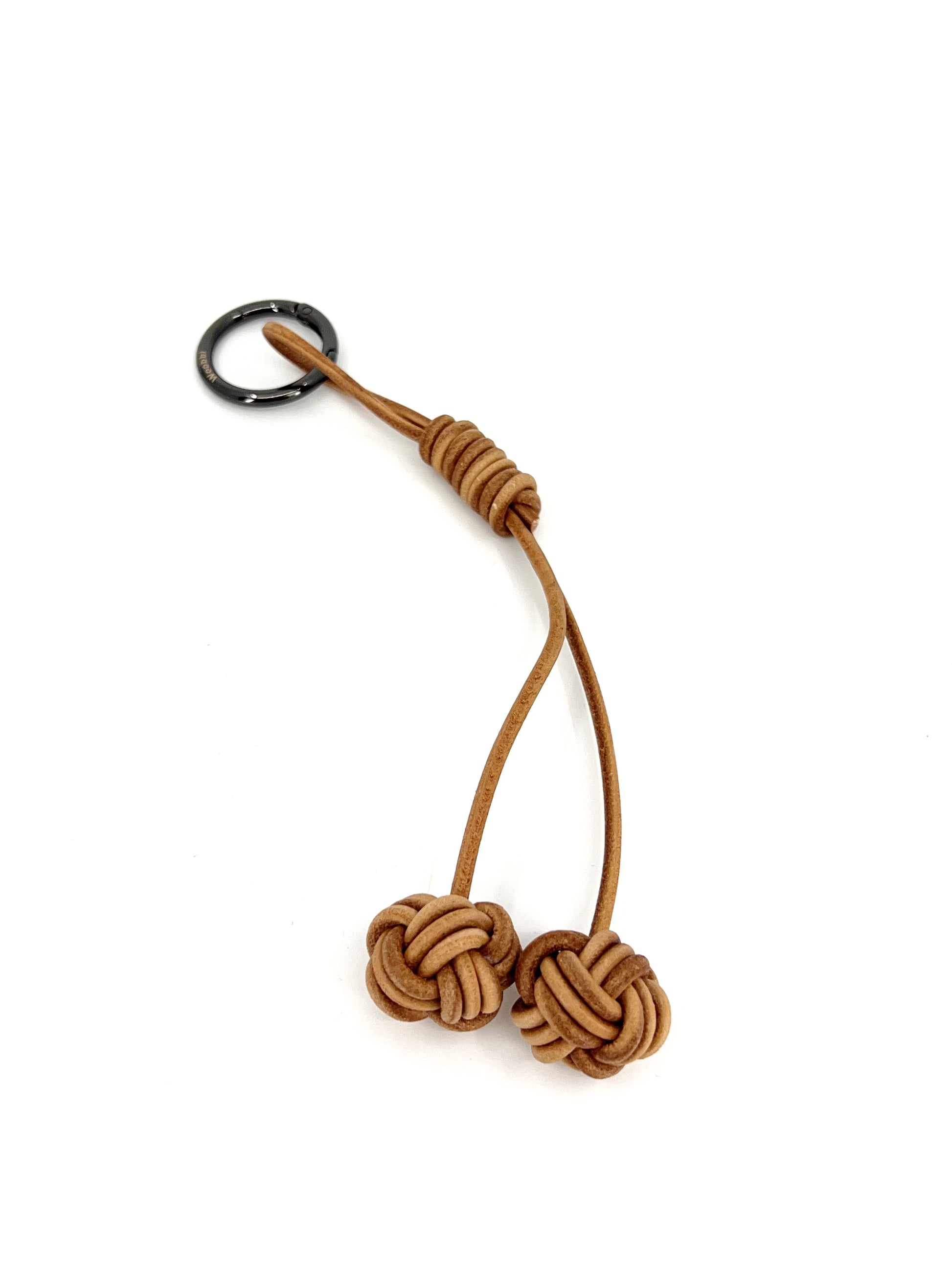 Long Braided Knot Loop in Cowhide