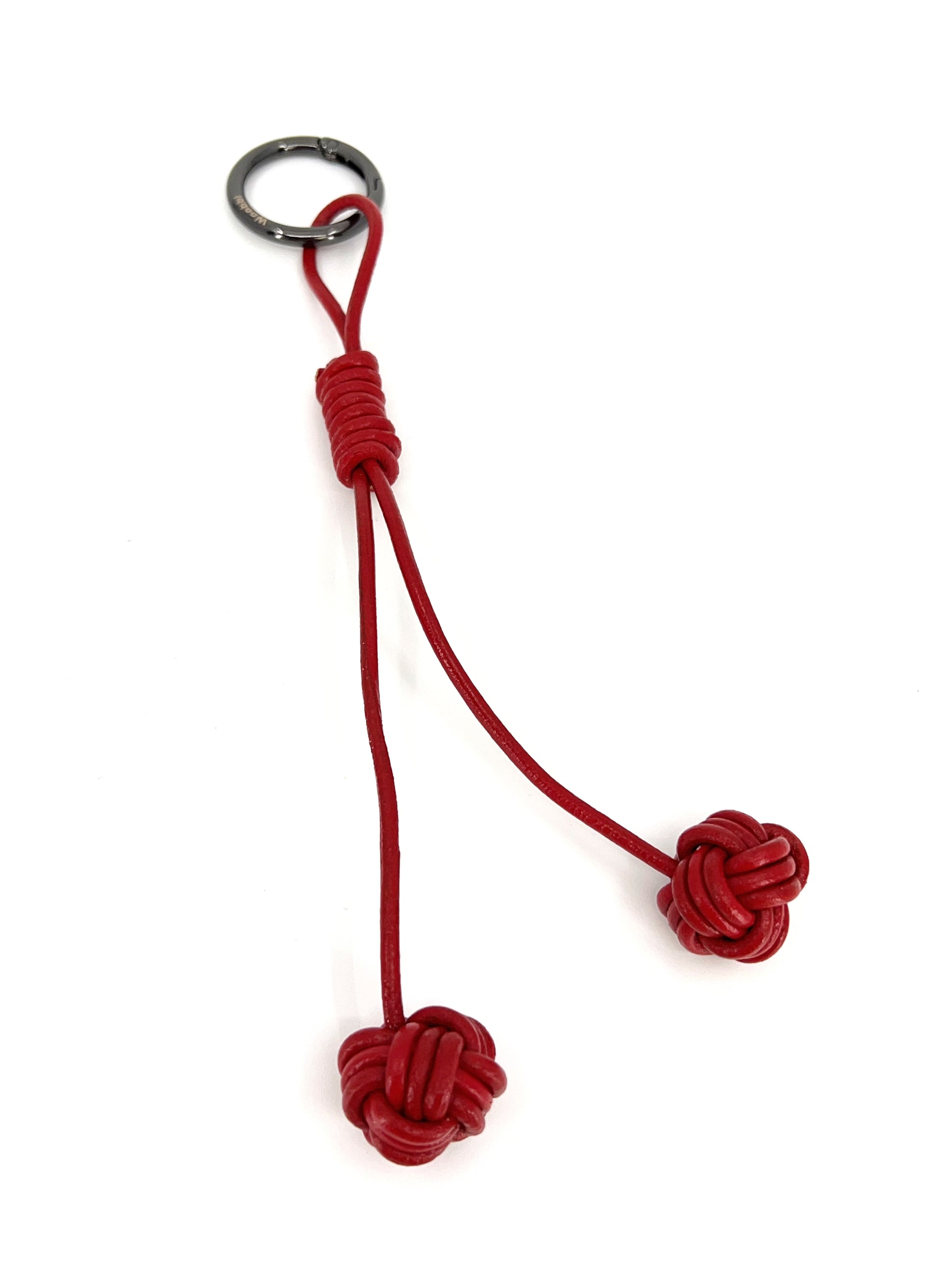 Long Braided Knot Loop in Cowhide