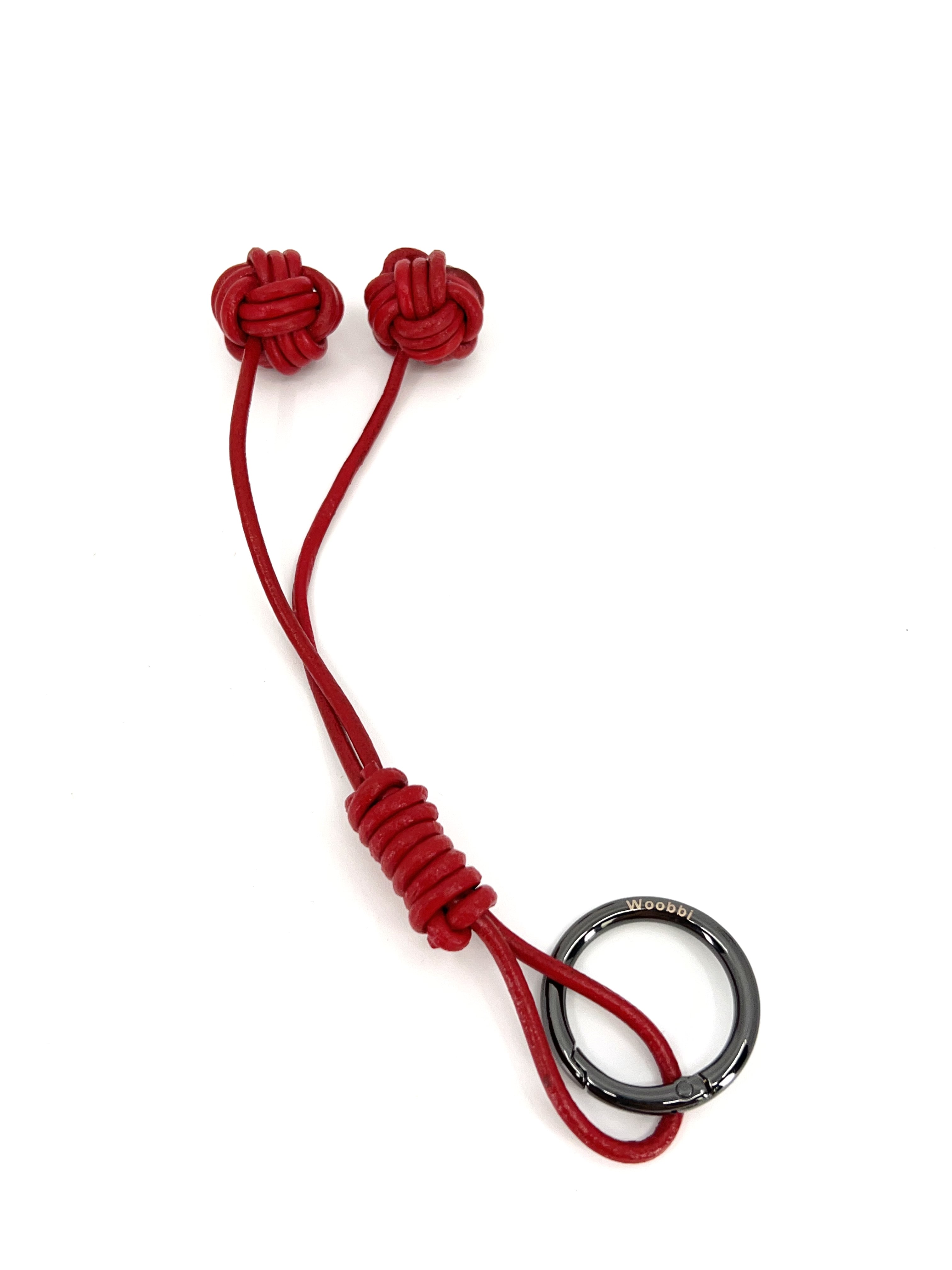 Long Braided Knot Loop in Cowhide