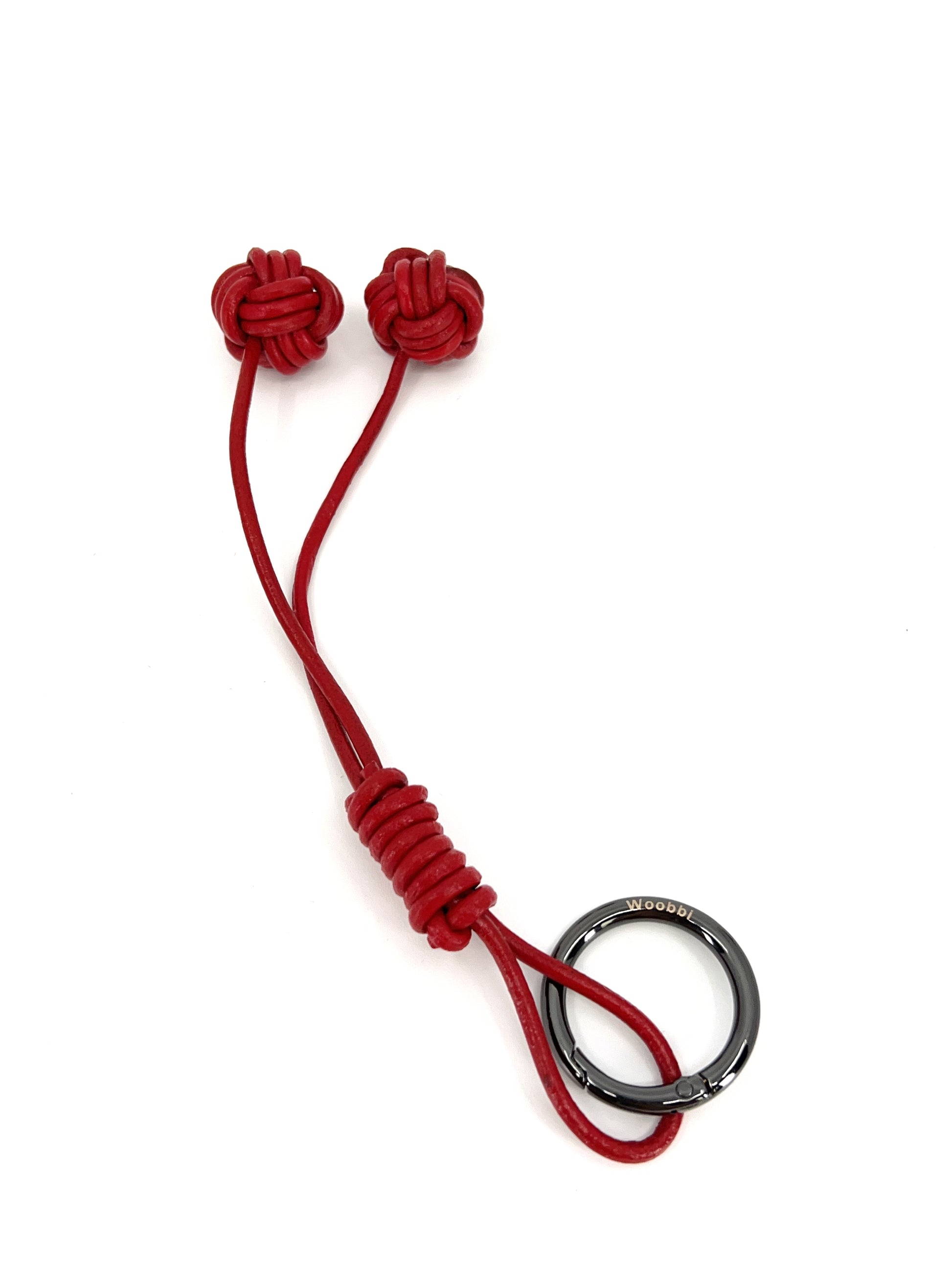 Long Braided Knot Loop in Cowhide