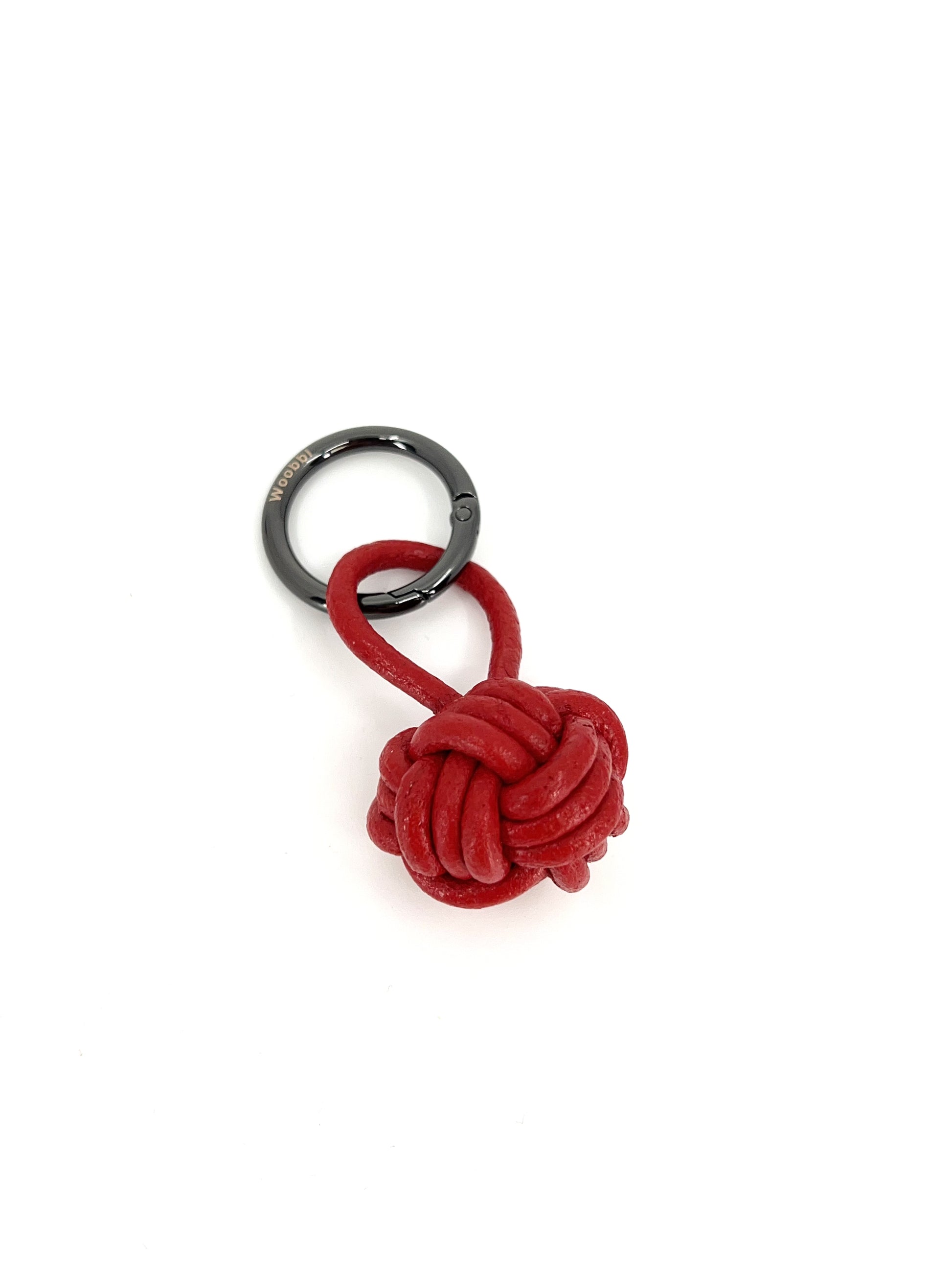 Compact Braided Knot Loop in Cowhide