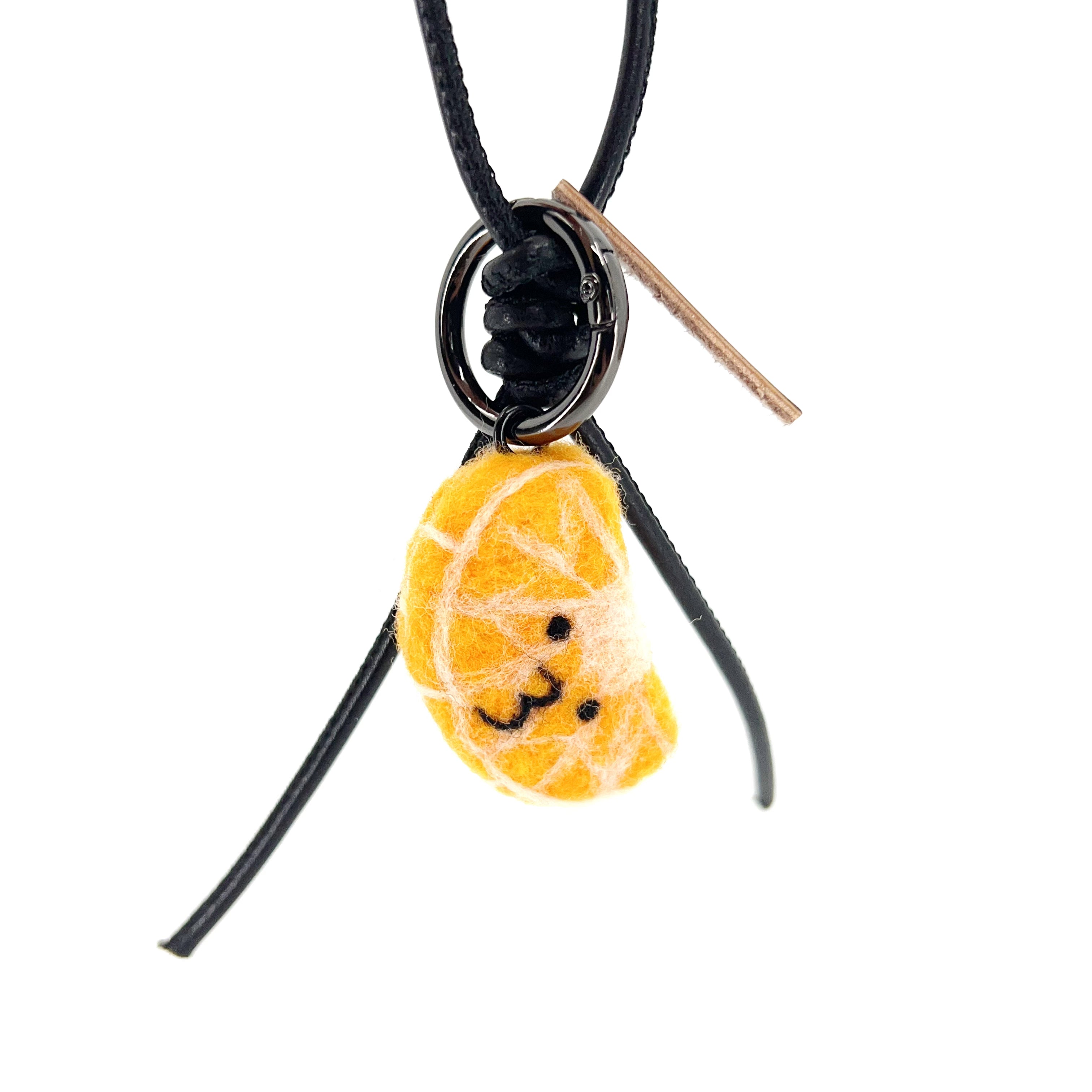 Kissy Orange Slice Key Fob & Bag Charm