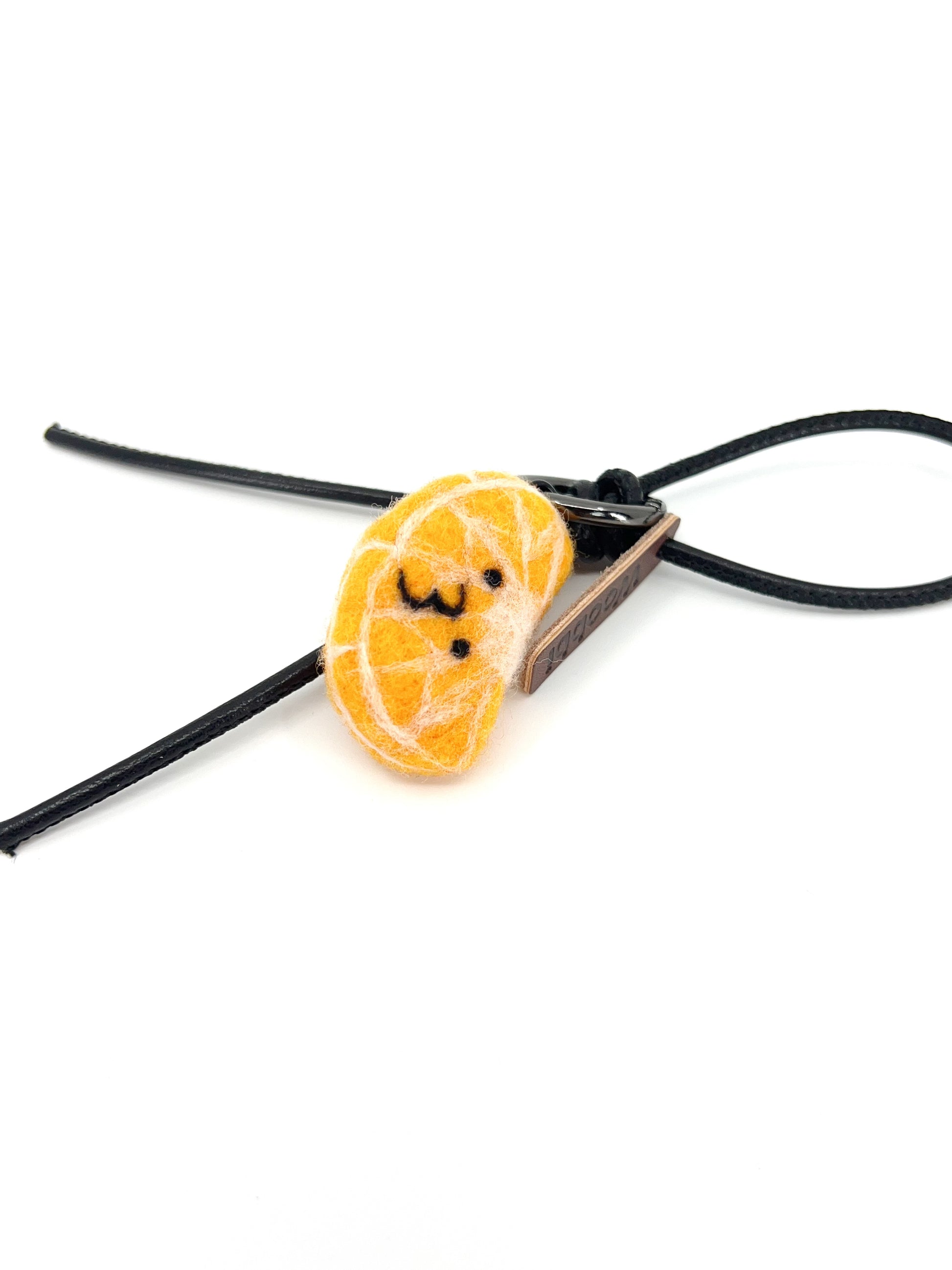 Kissy Orange Slice Key Fob & Bag Charm
