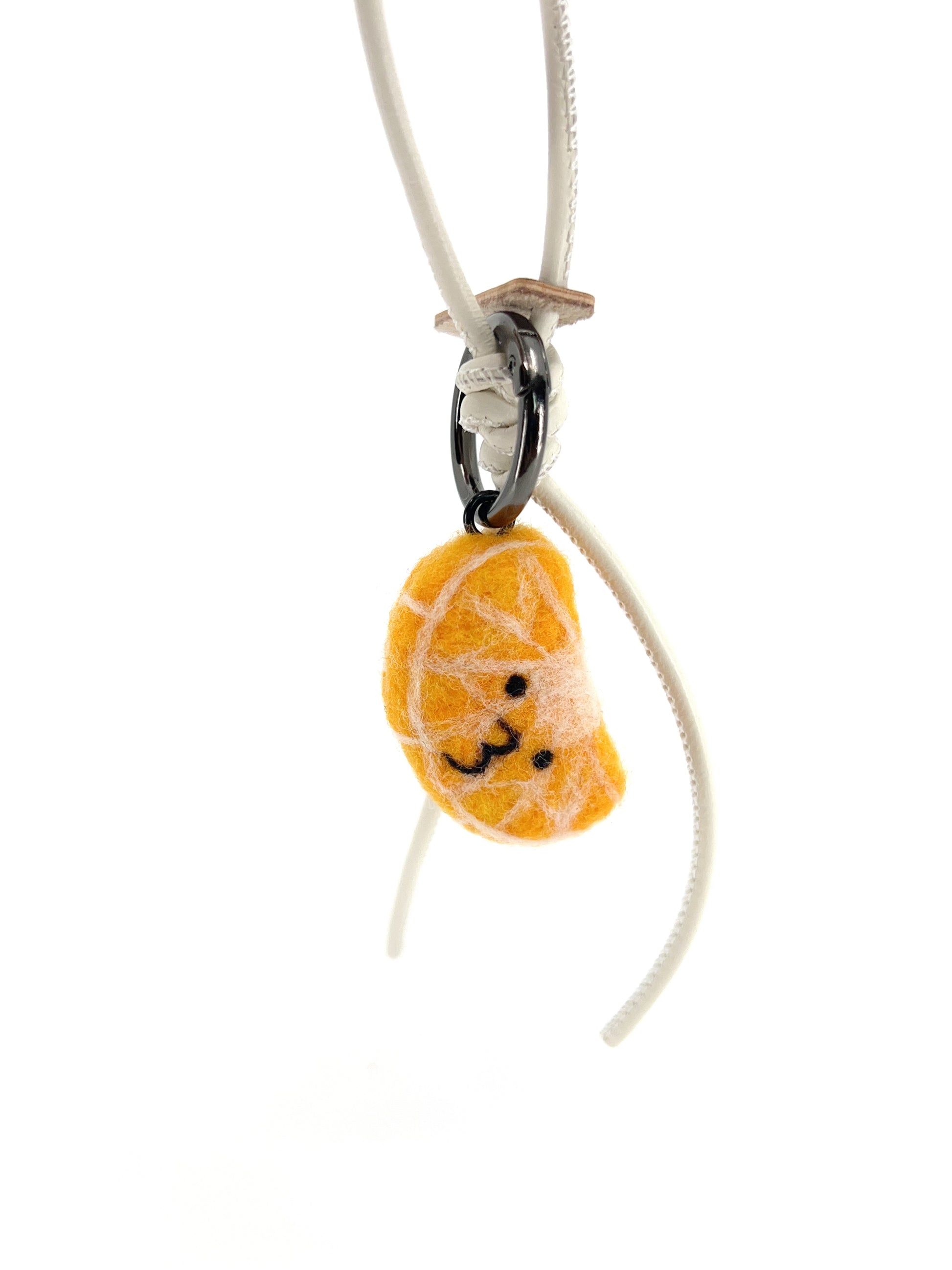 Kissy Orange Slice Key Fob & Bag Charm
