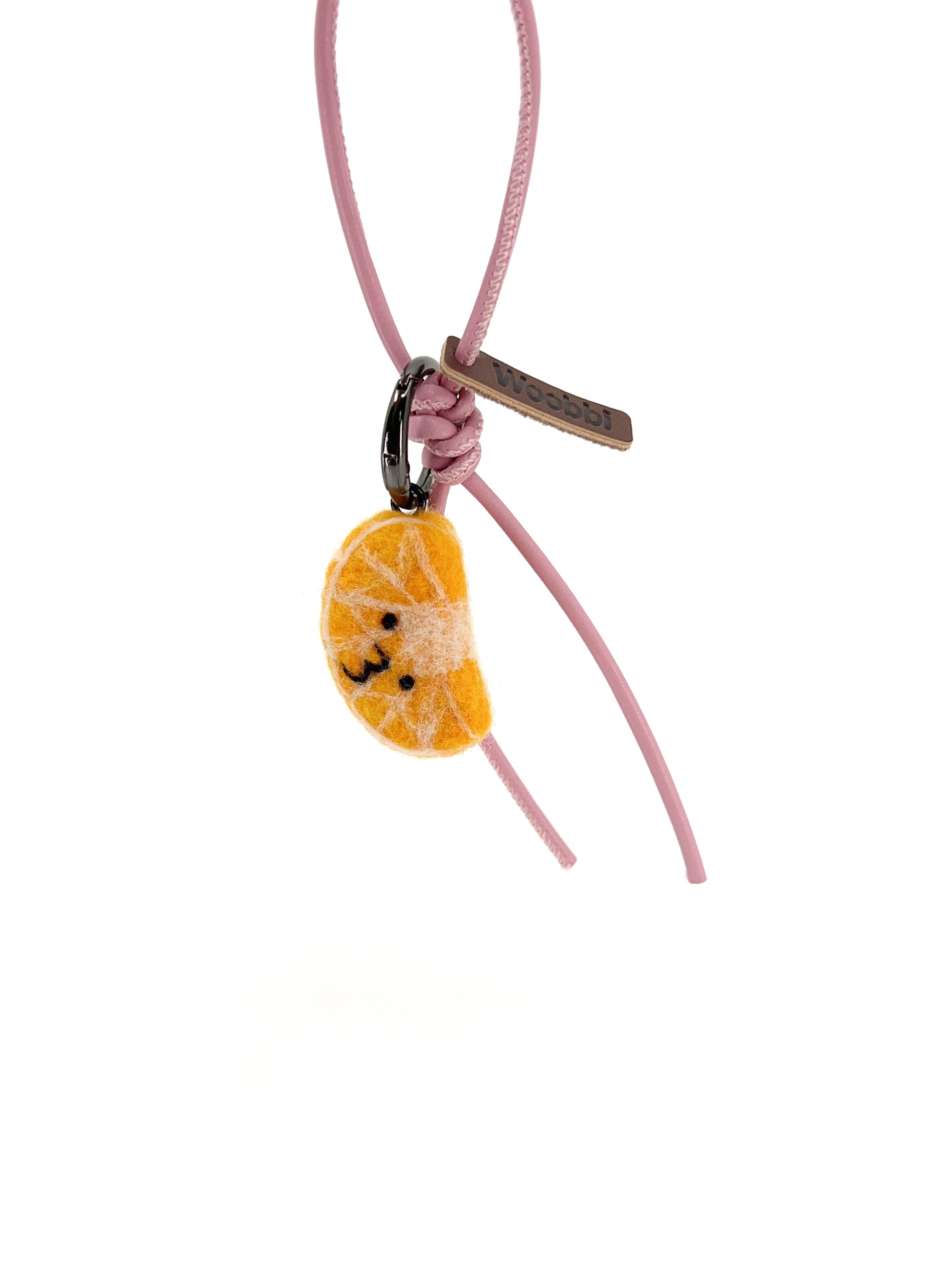 Kissy Orange Slice Key Fob & Bag Charm