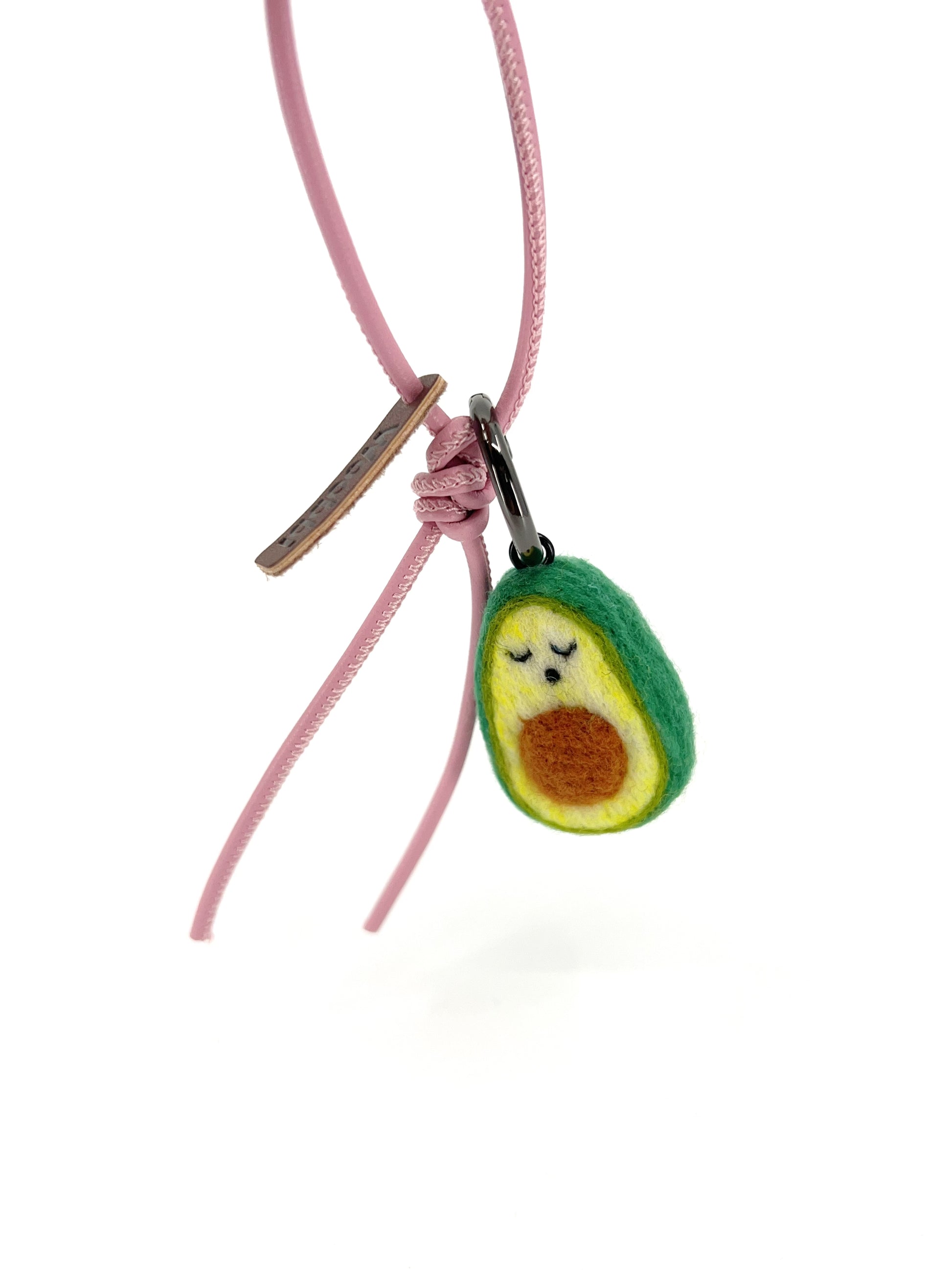 Sleepy Avocado Key Fob & Bag Charm