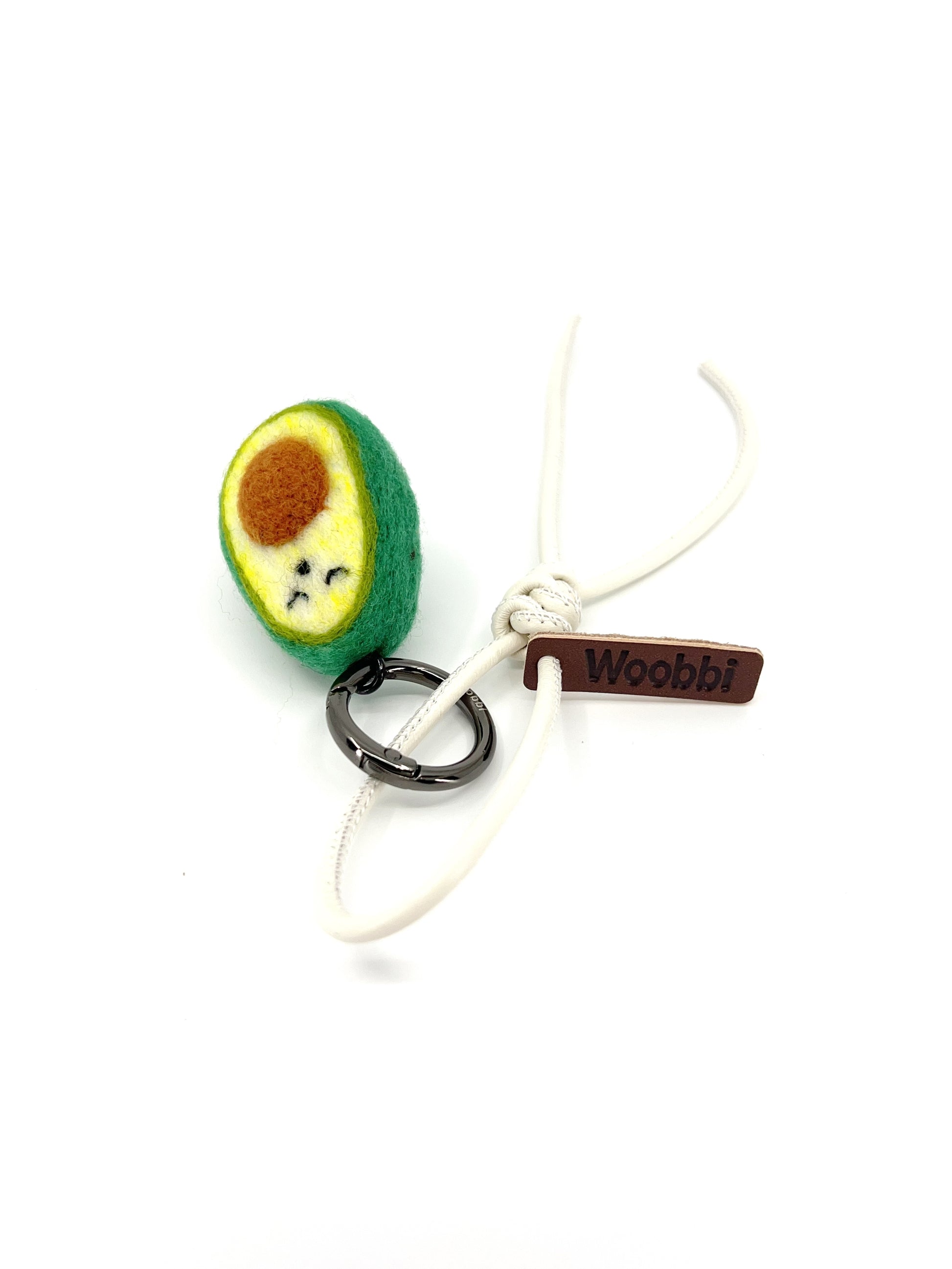 Sleepy Avocado Key Fob & Bag Charm
