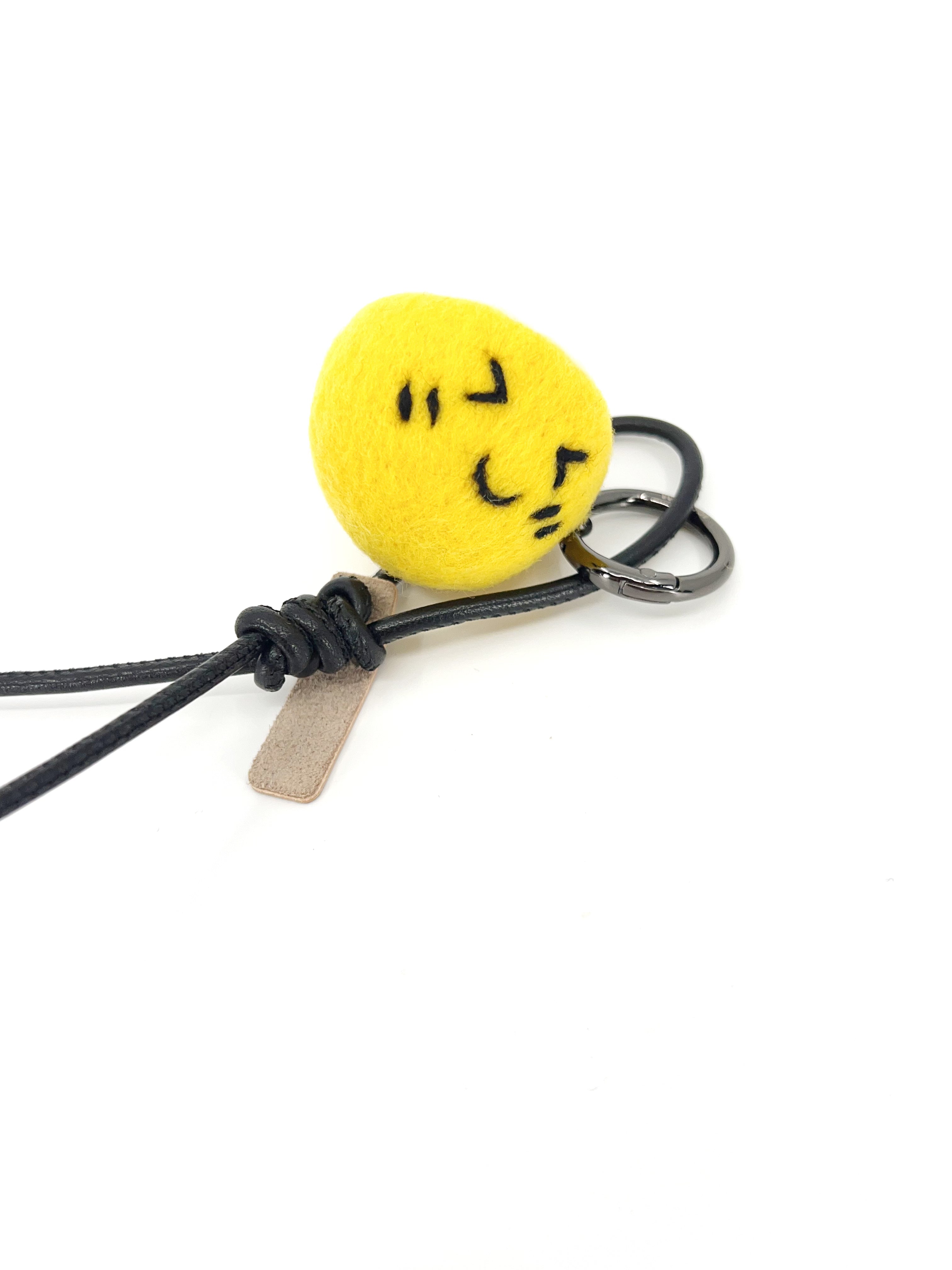 Winky Lemon Key Fob & Bag Charm