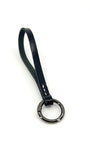 Gloss Finish Loop Key Holder in Cowhide