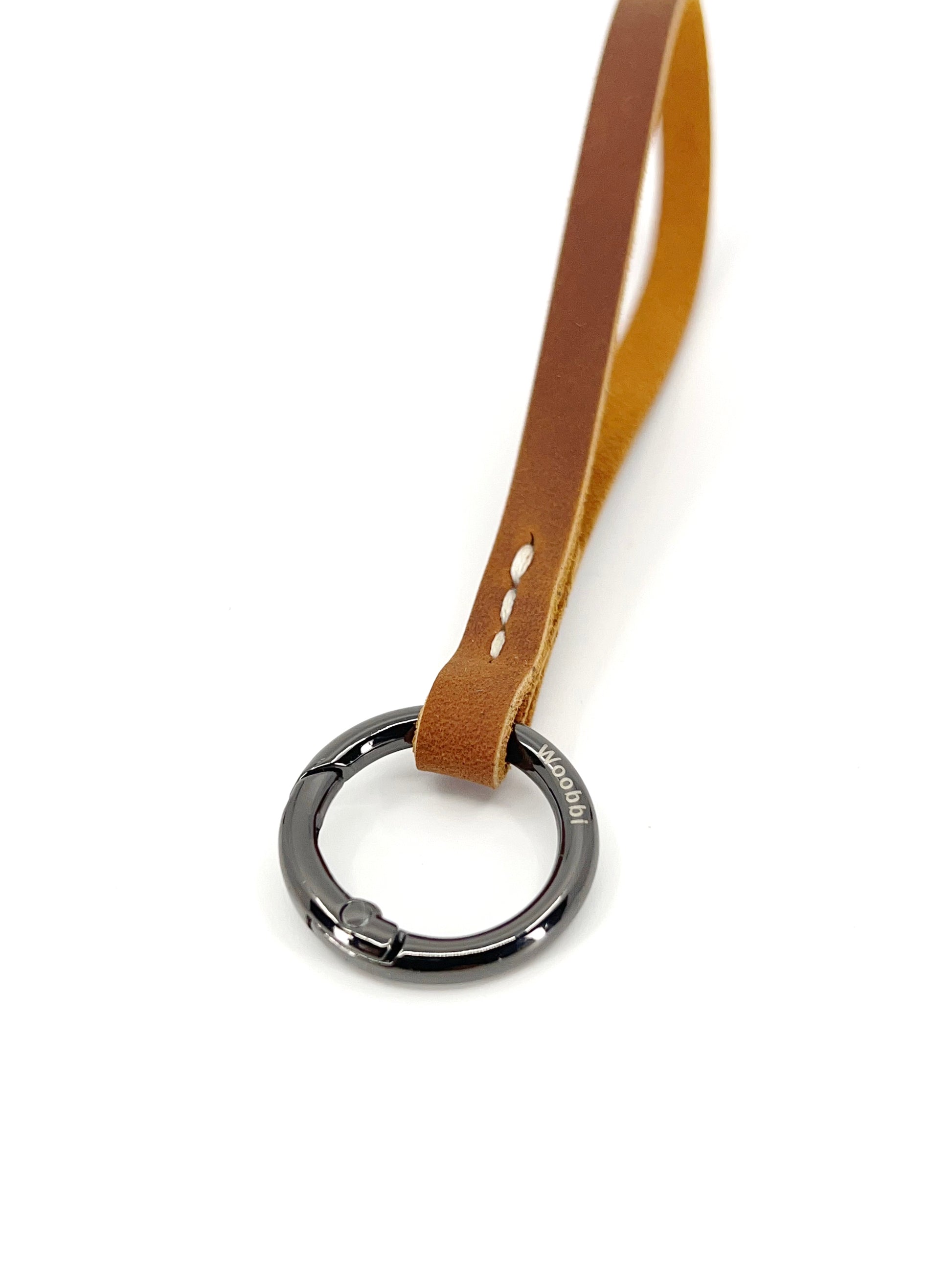 Matte Finish Loop Key Holder in Cowhide