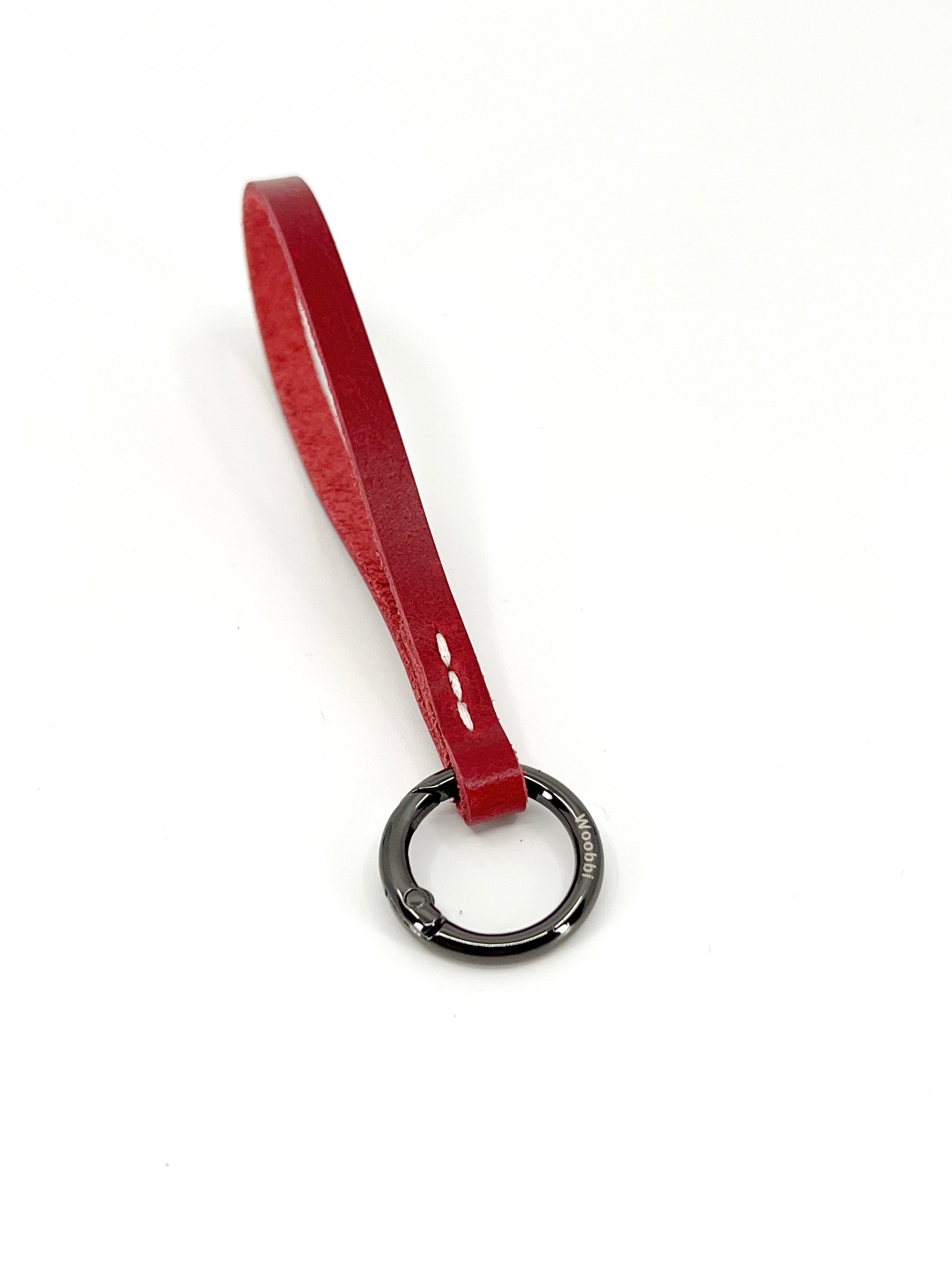 Gloss Finish Loop Key Holder in Cowhide