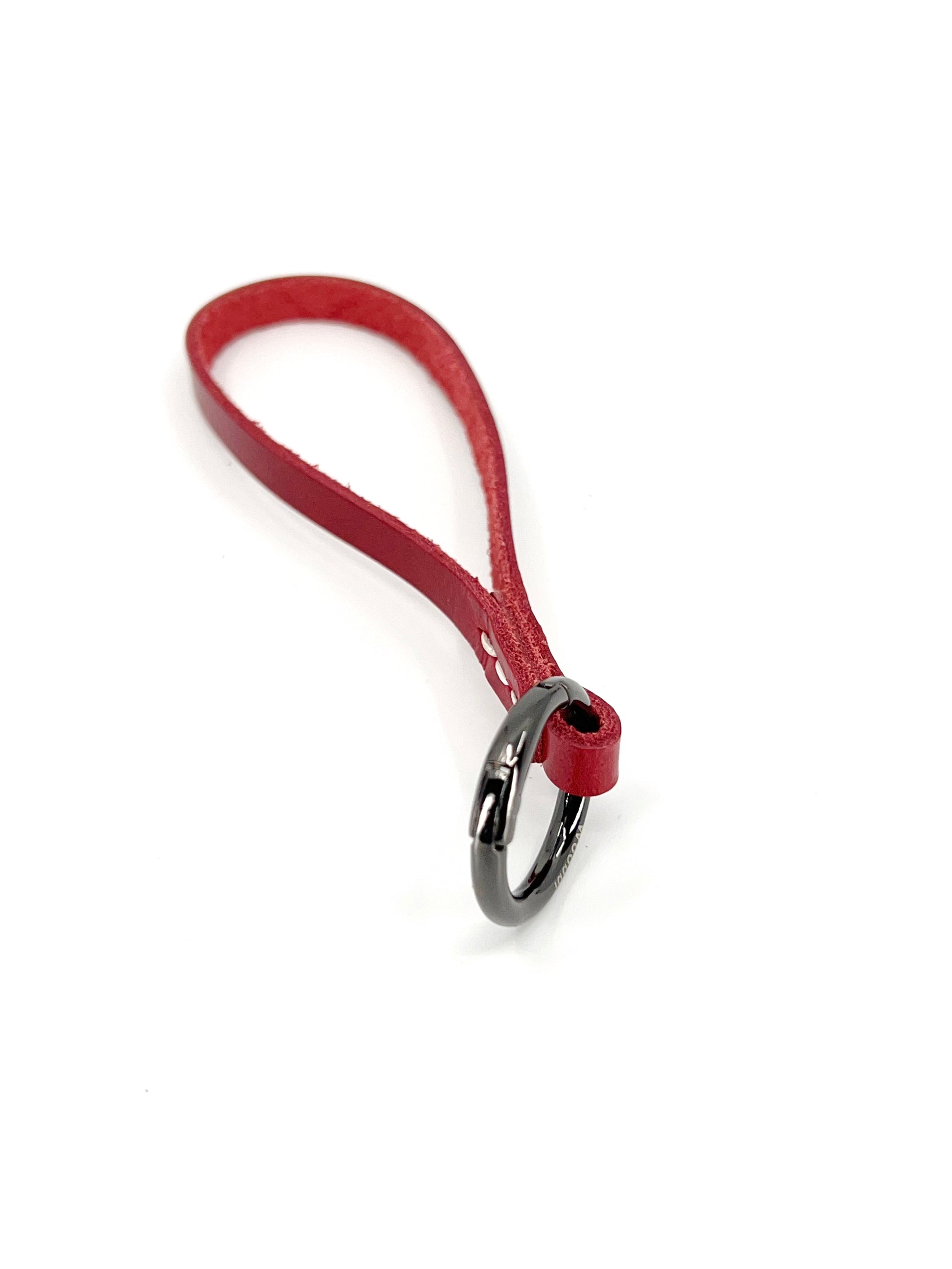 Gloss Finish Loop Key Holder in Cowhide