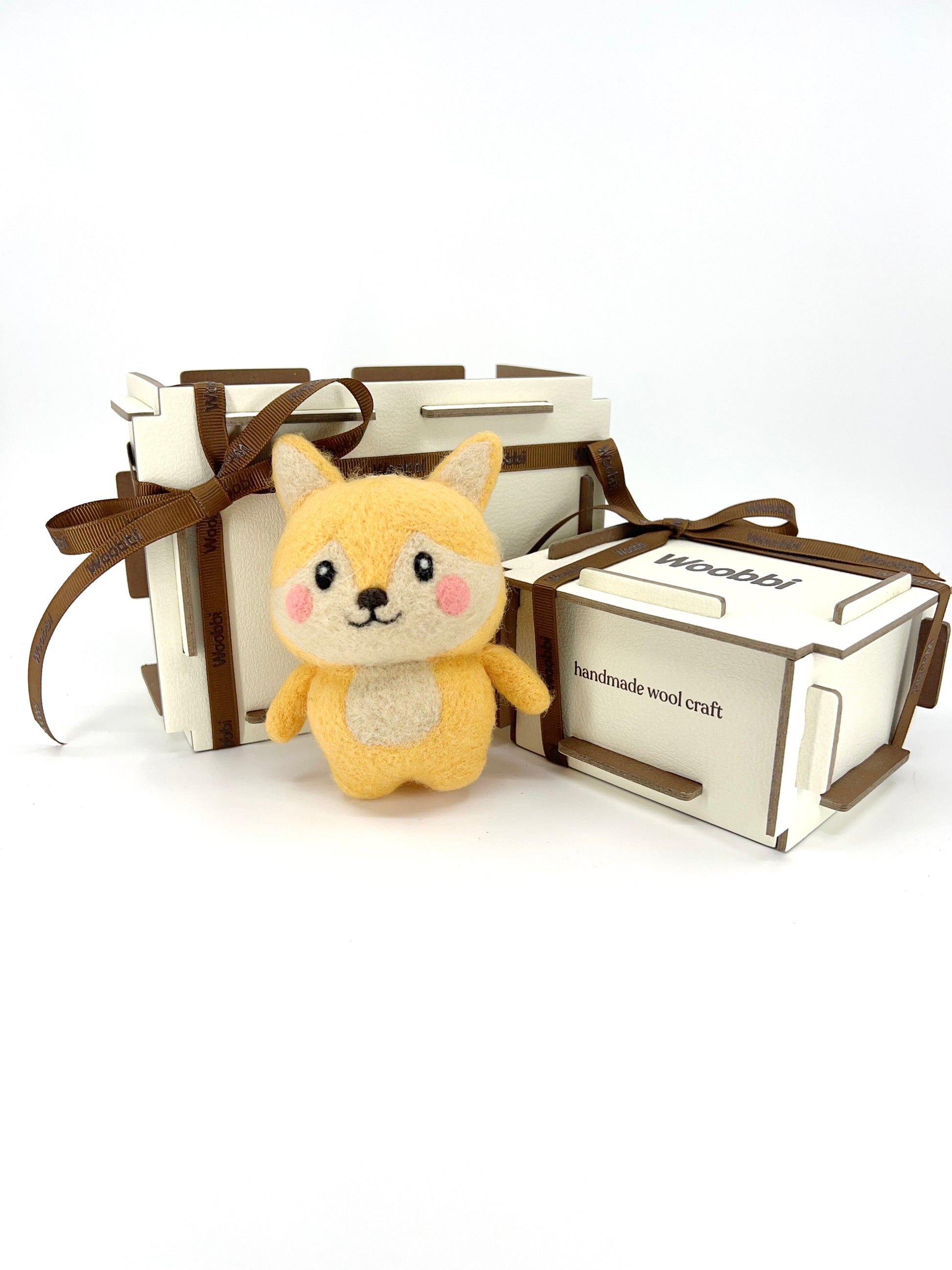 Fox Bag Charm and Wool Craft