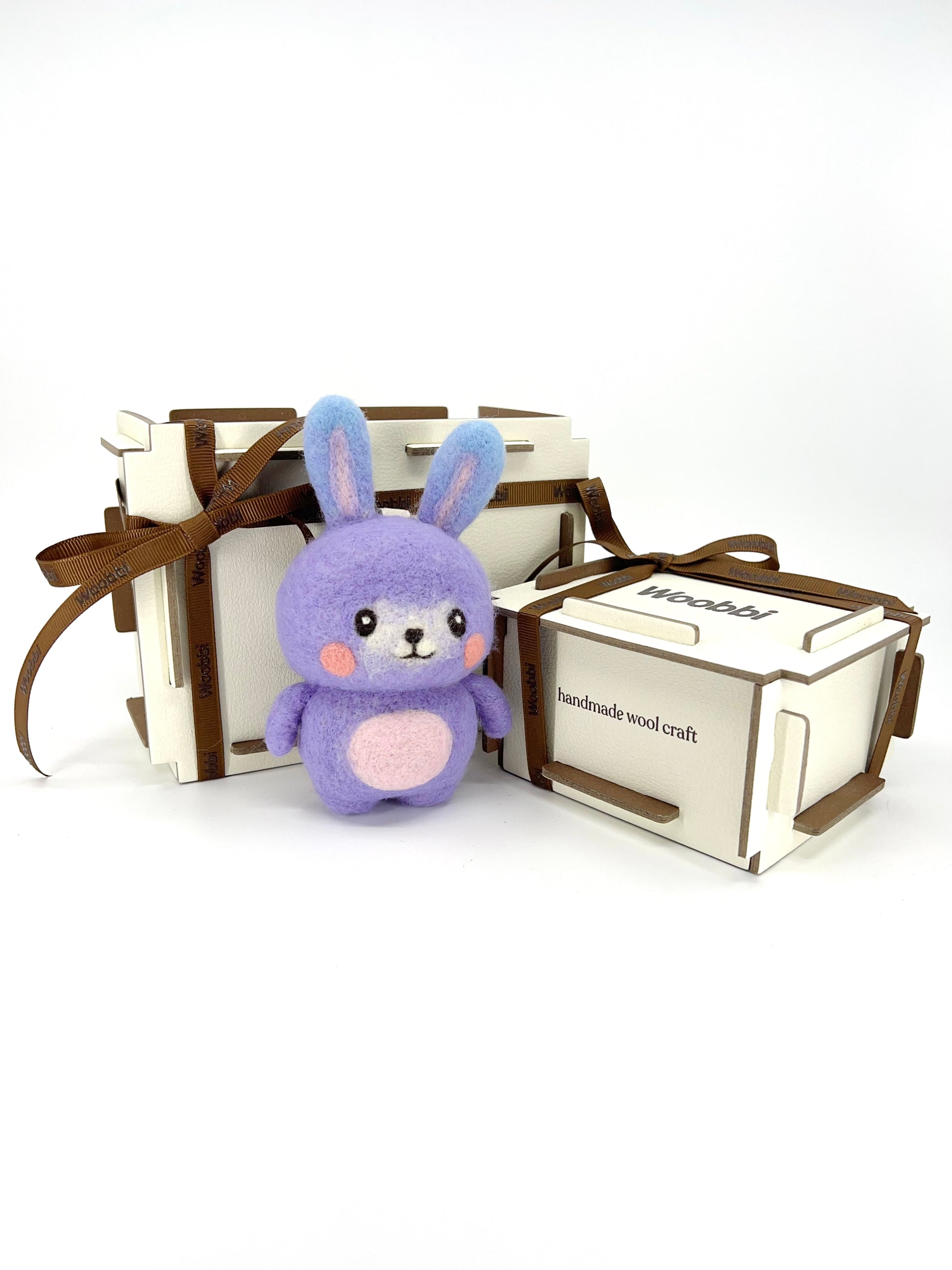 Bunny Bag Charm and Wool Craft