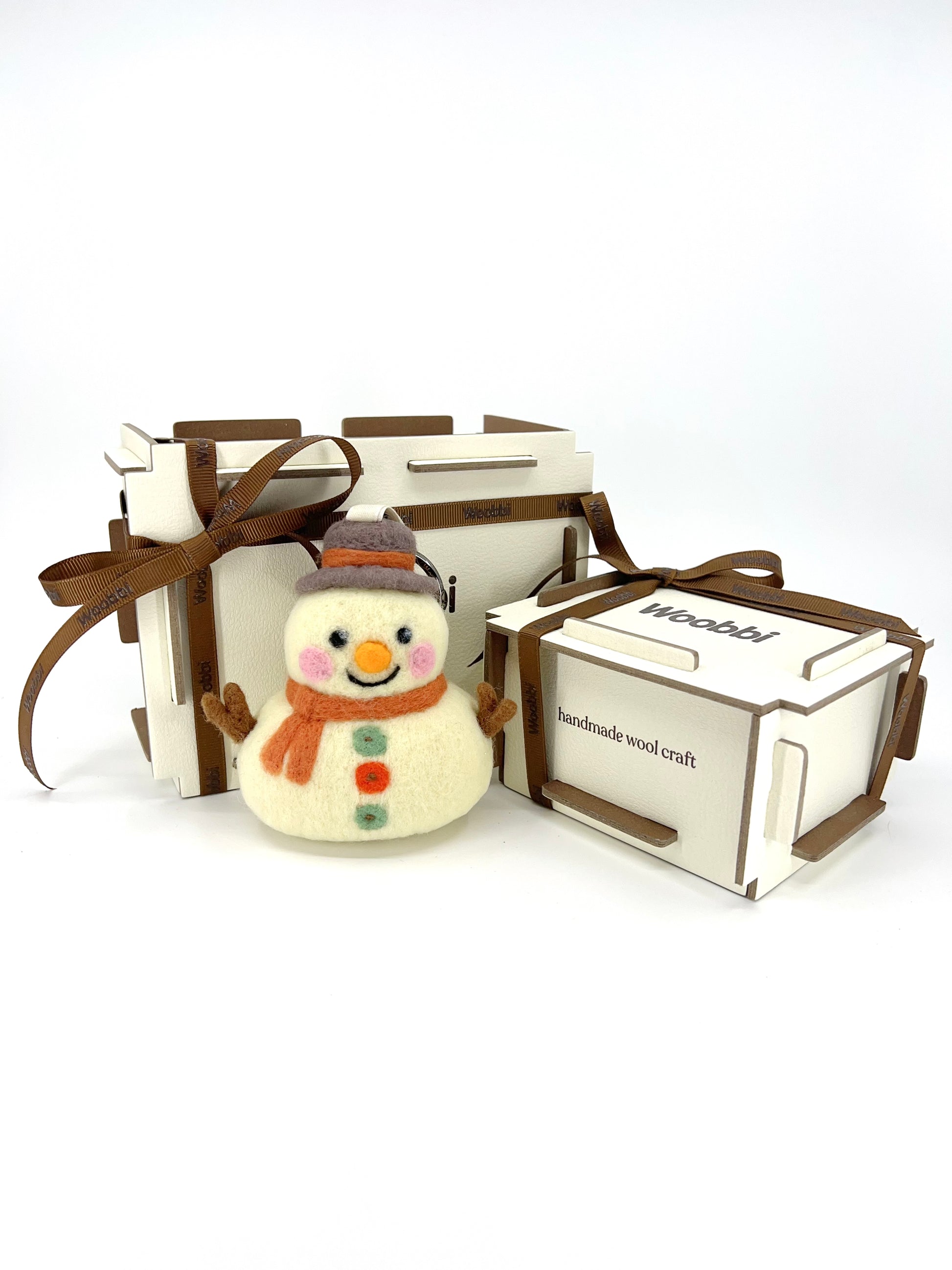 Snowman Christmas Ornament Charm