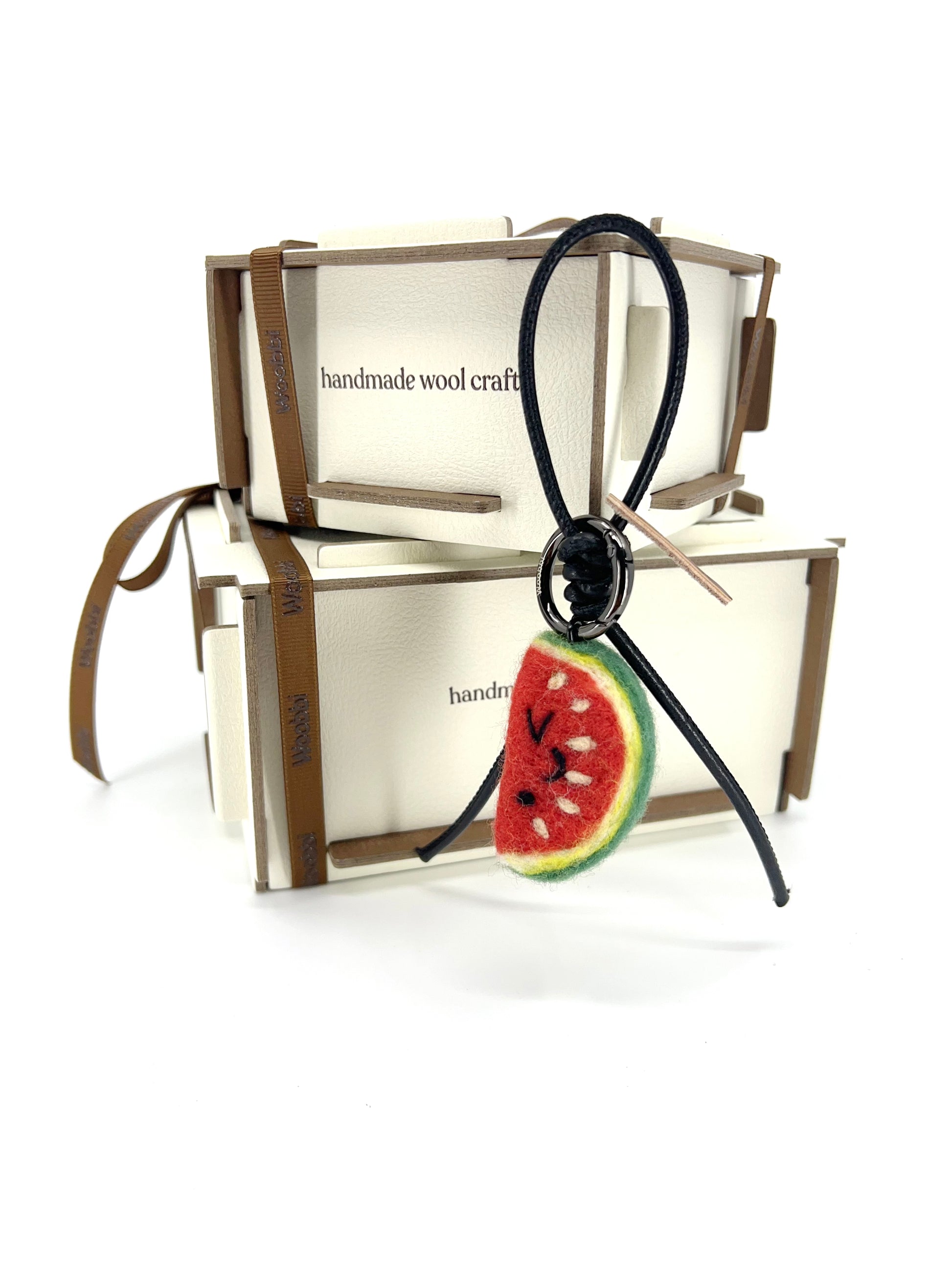 Winky Watermelon Key Fob & Bag Charm
