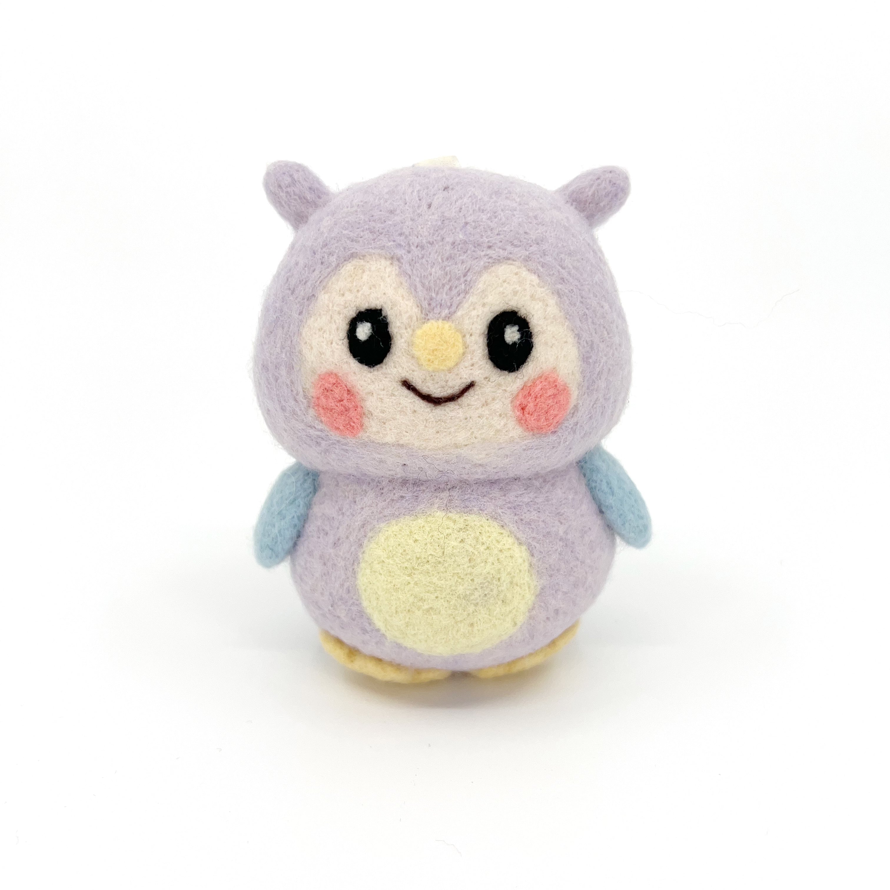 Owl Bag Charm and Wool Craft