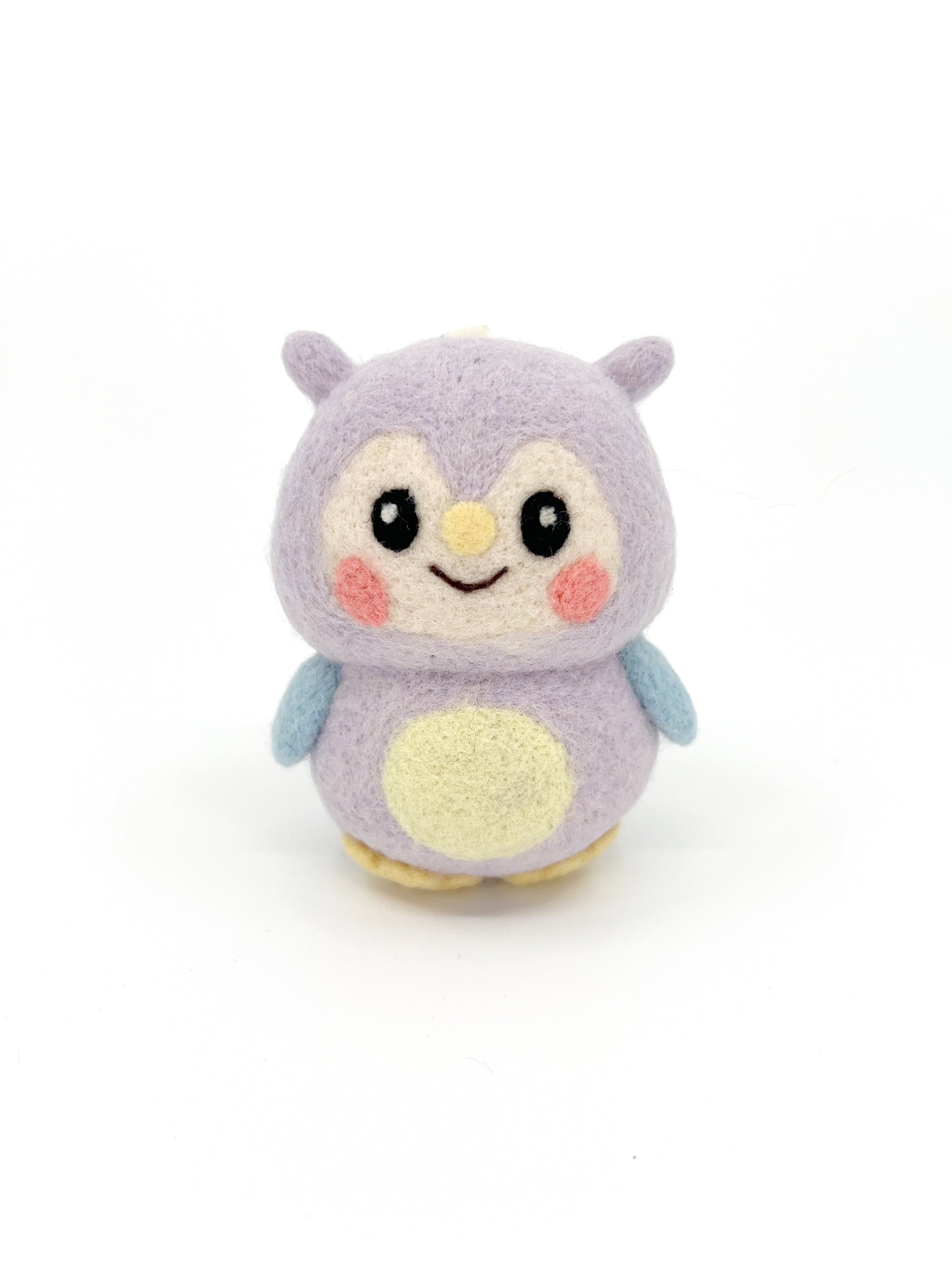 Owl Bag Charm and Wool Craft