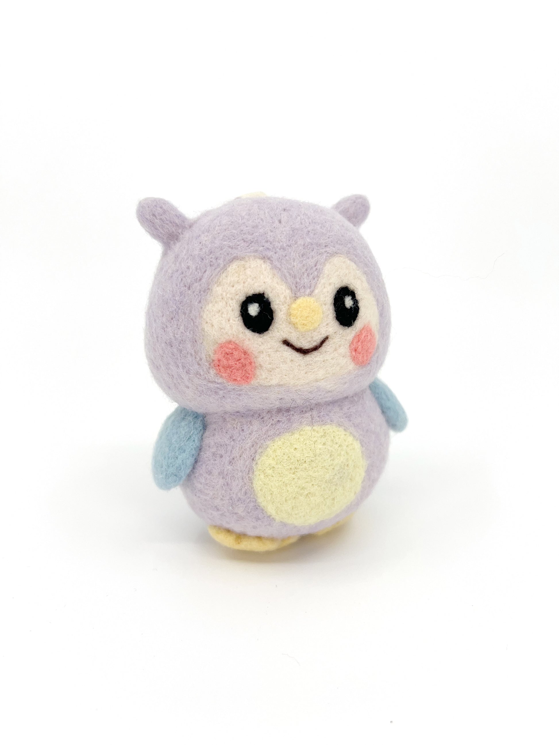 Owl Bag Charm and Wool Craft