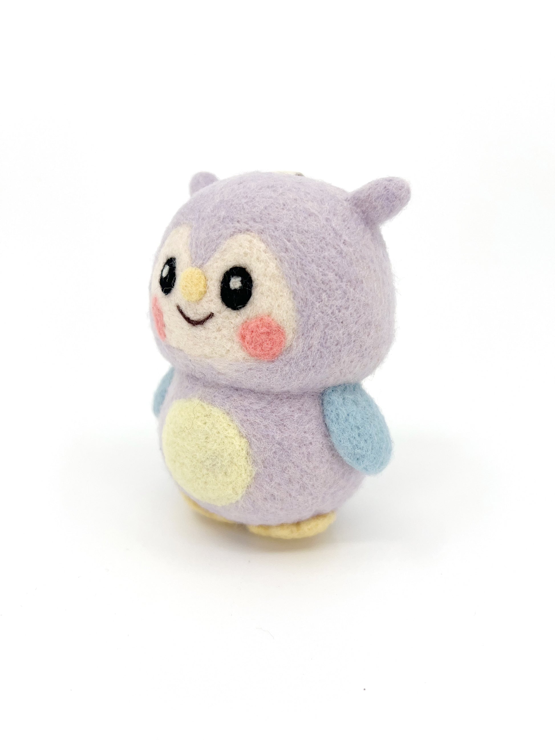 Owl Bag Charm and Wool Craft